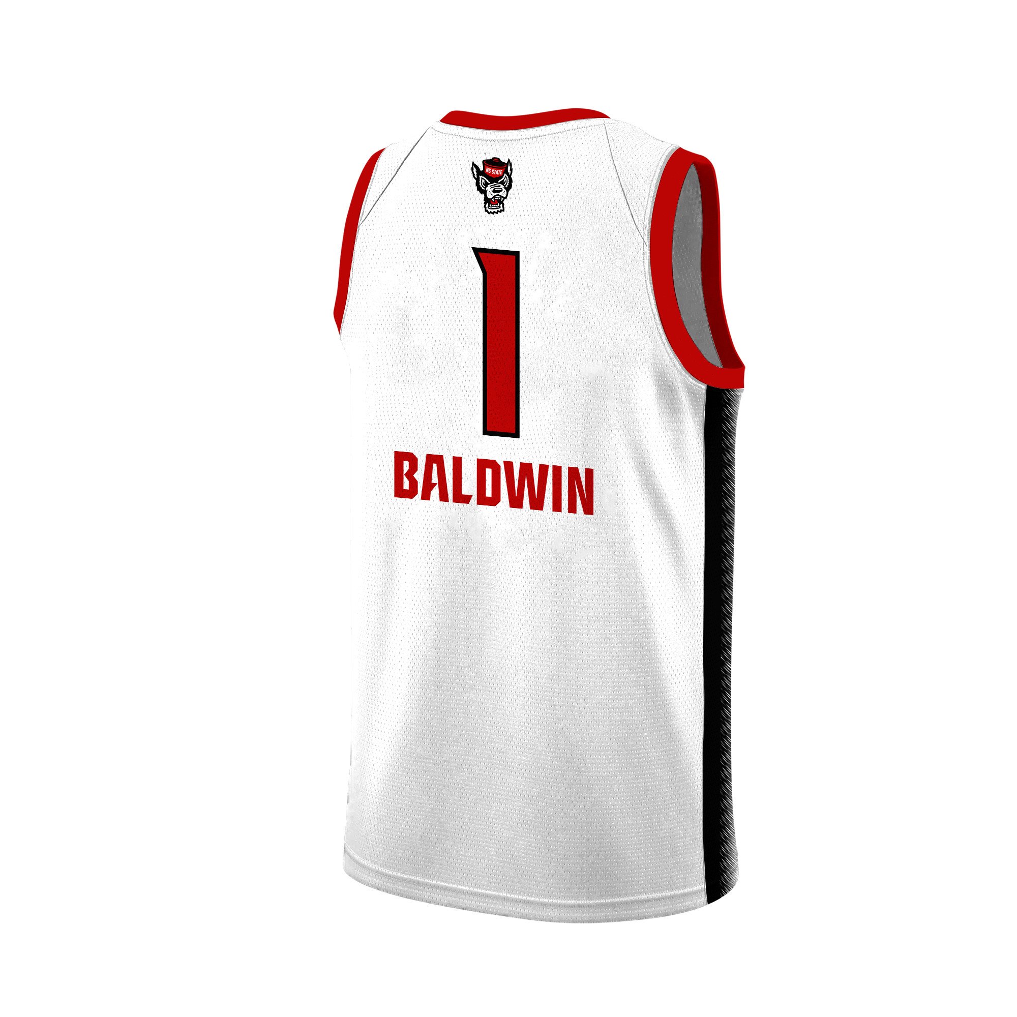 River Baldwin 1 NC State Wolfpack 2024 White Unisex NCAA Jersey Unisex