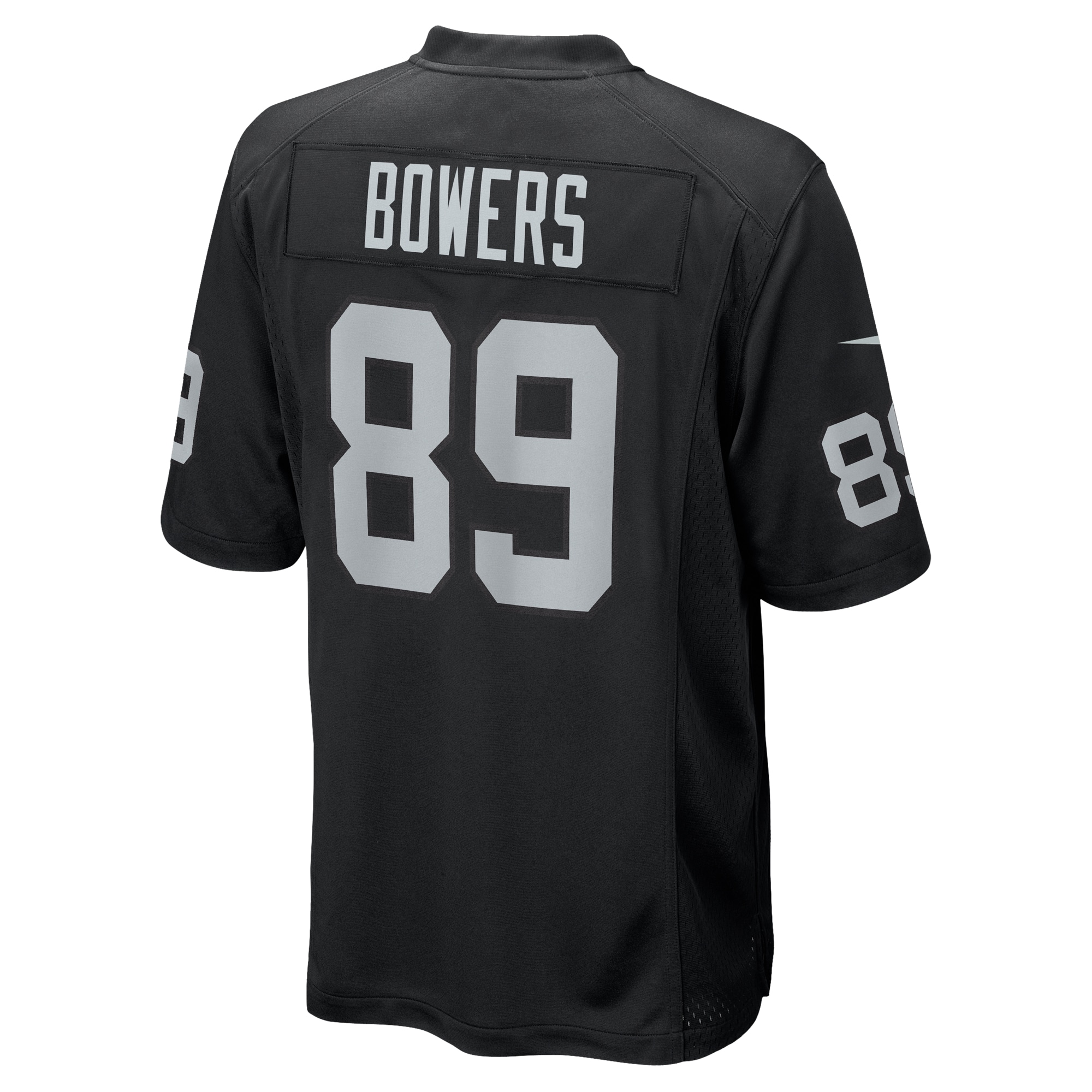 Las Vegas Raiders Brock Bowers Black Player Game NFL Jersey Men's