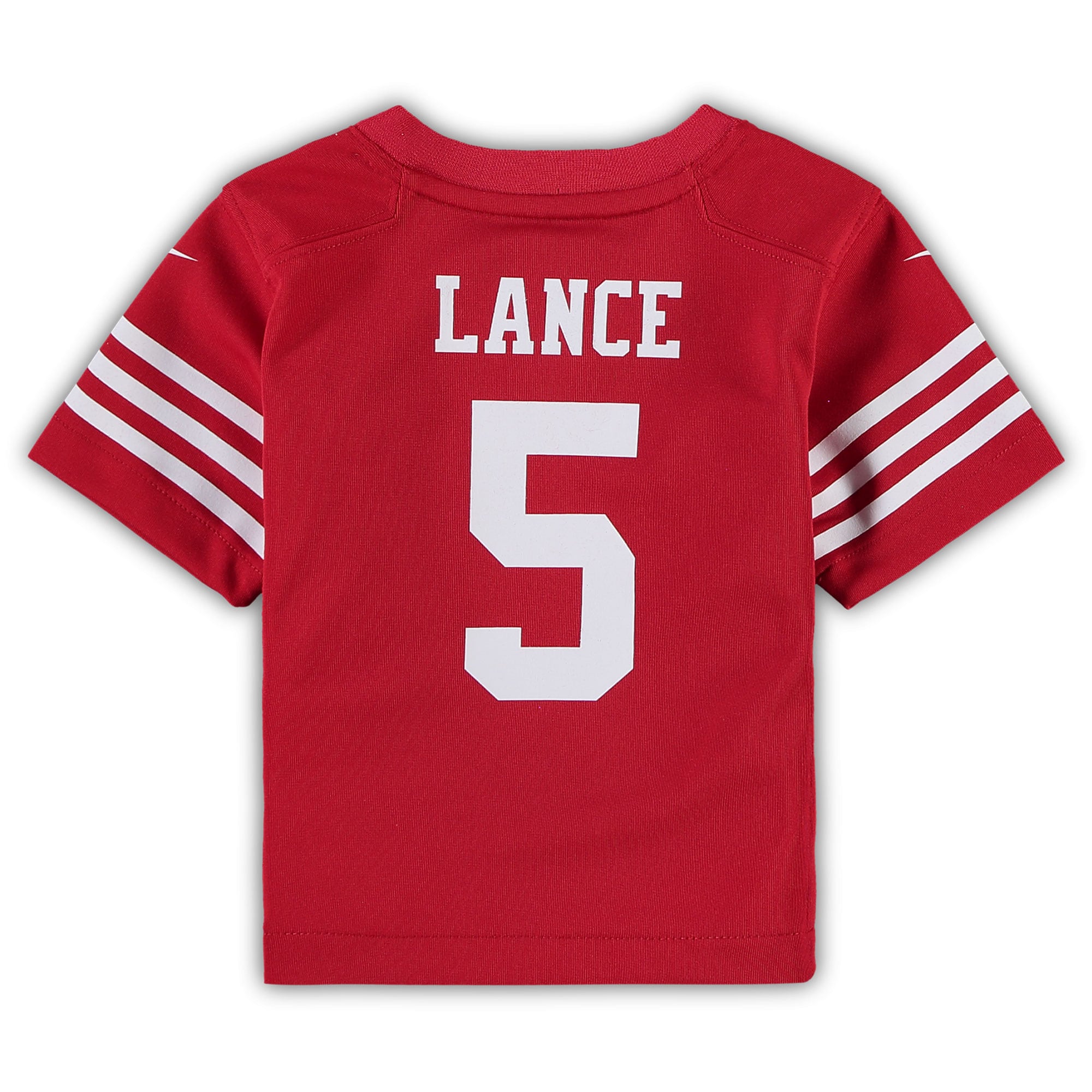 Infant San Francisco 49ers Trey Lance Scarlet Player Game NFL Jersey Men's