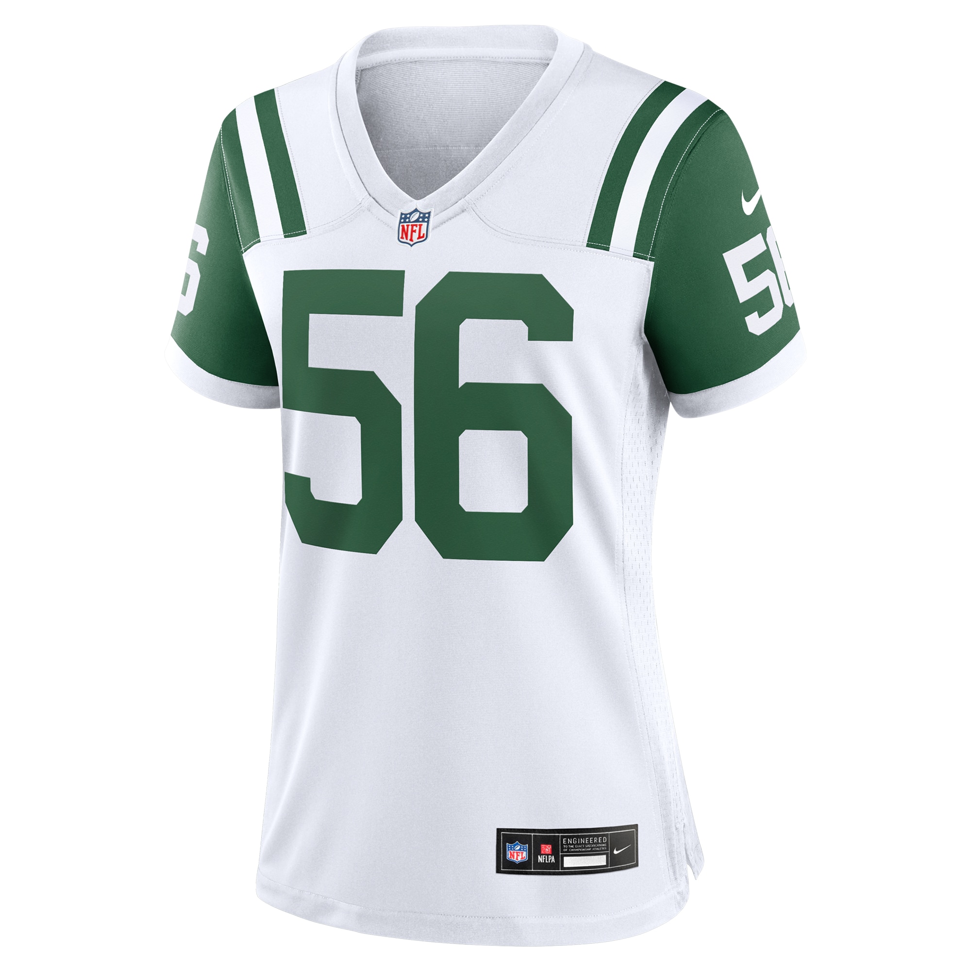 New York Jets Quincy Williams White Classic Alternate Player Game NFL Jersey Women's