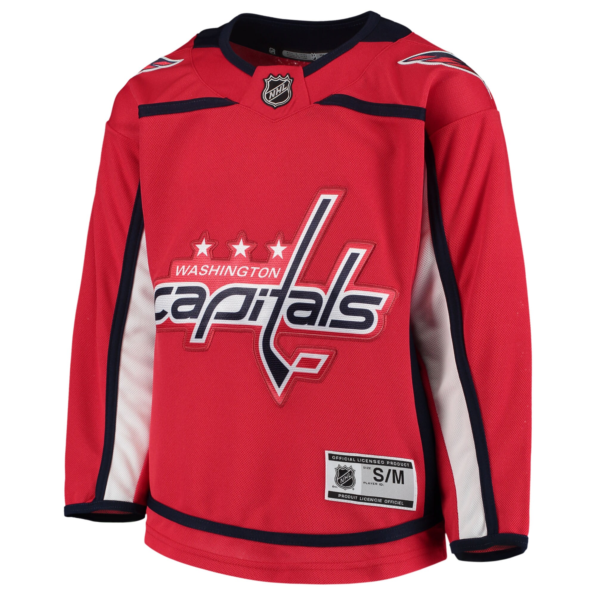 Washington Capitals Red Home Premier Team NHL Jersey Youth