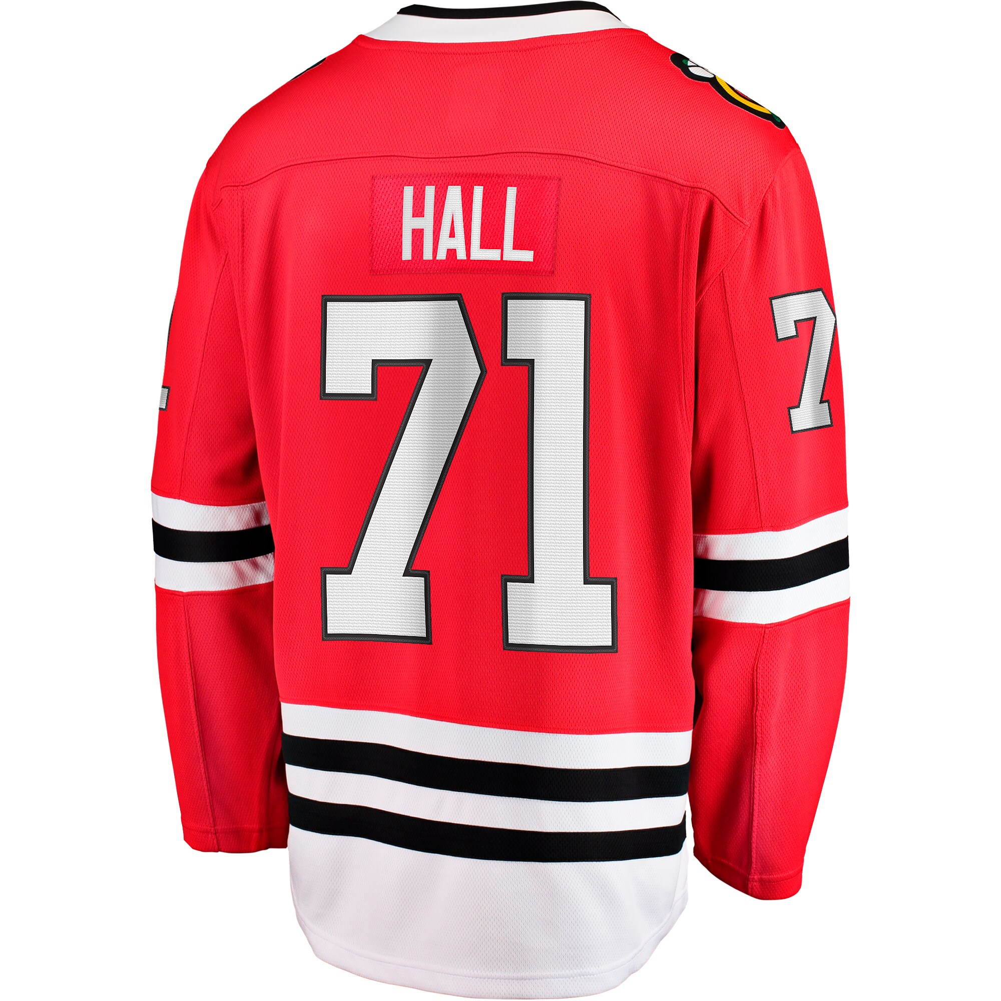 Chicago Blackhawks Taylor Hall Red Home Breakaway Player NHL Jersey Men's