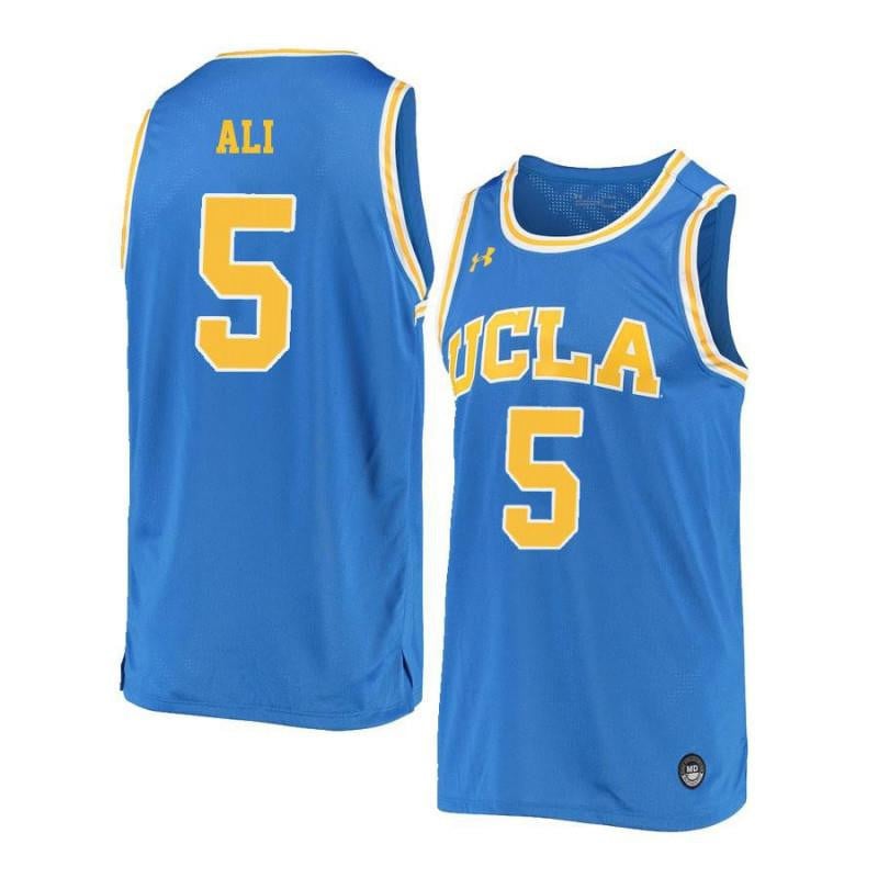 5 Prince Ali Blue Retro Elite UCLA Bruins NCAA Jersey Men's
