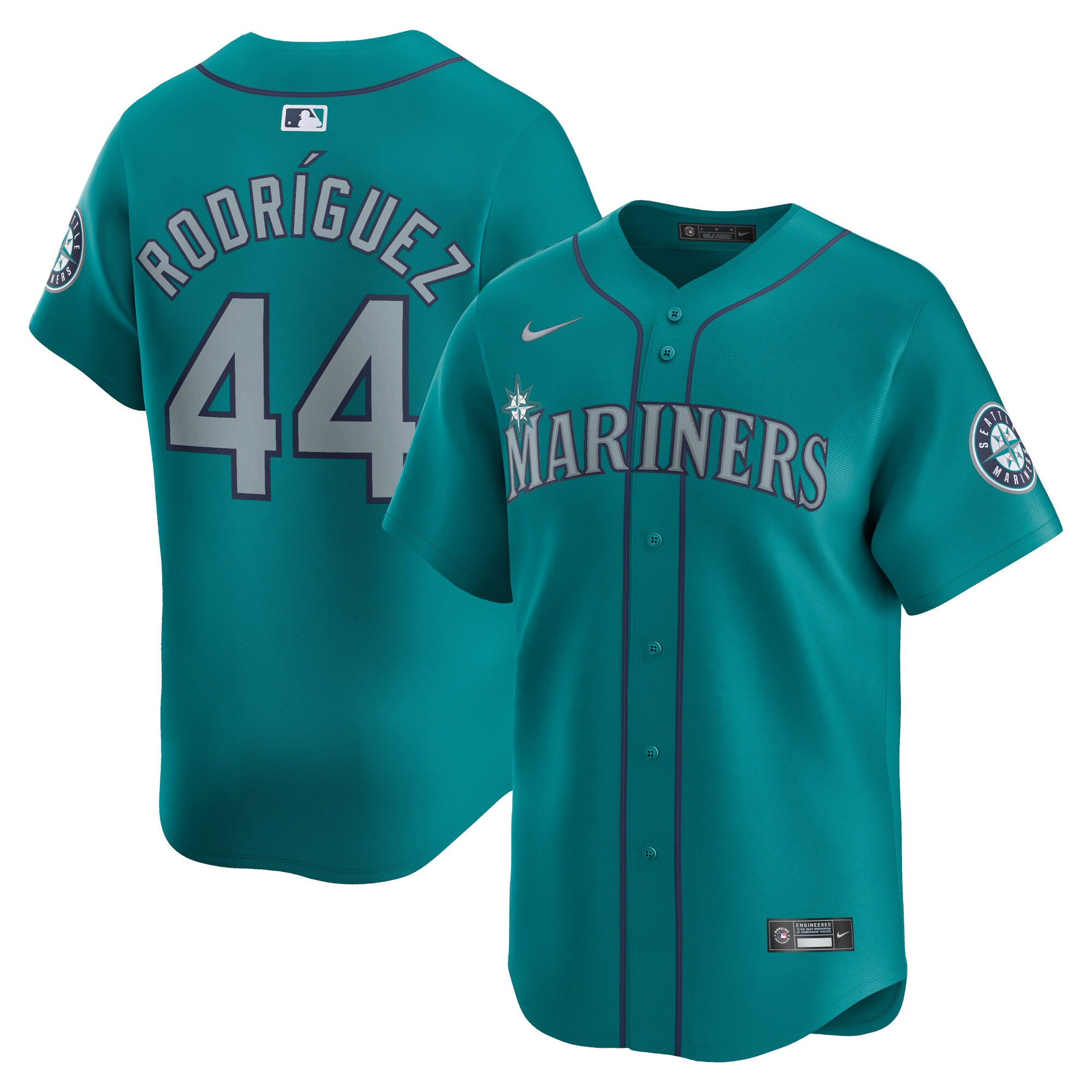 Seattle Mariners Julio Rodr?guez Aqua Alternate Limited Player MLB Jersey Men's