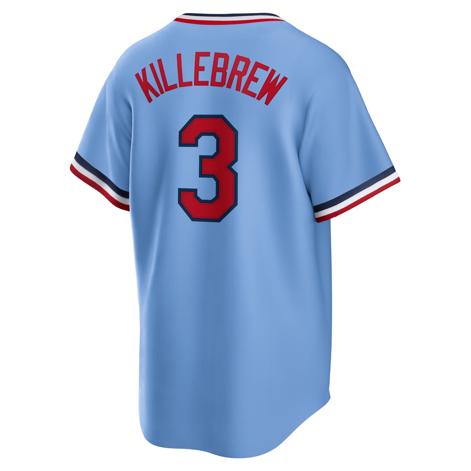 Minnesota Twins Harmon Killebrew Light Blue Road Cooperstown Collection Player MLB Jersey Men's