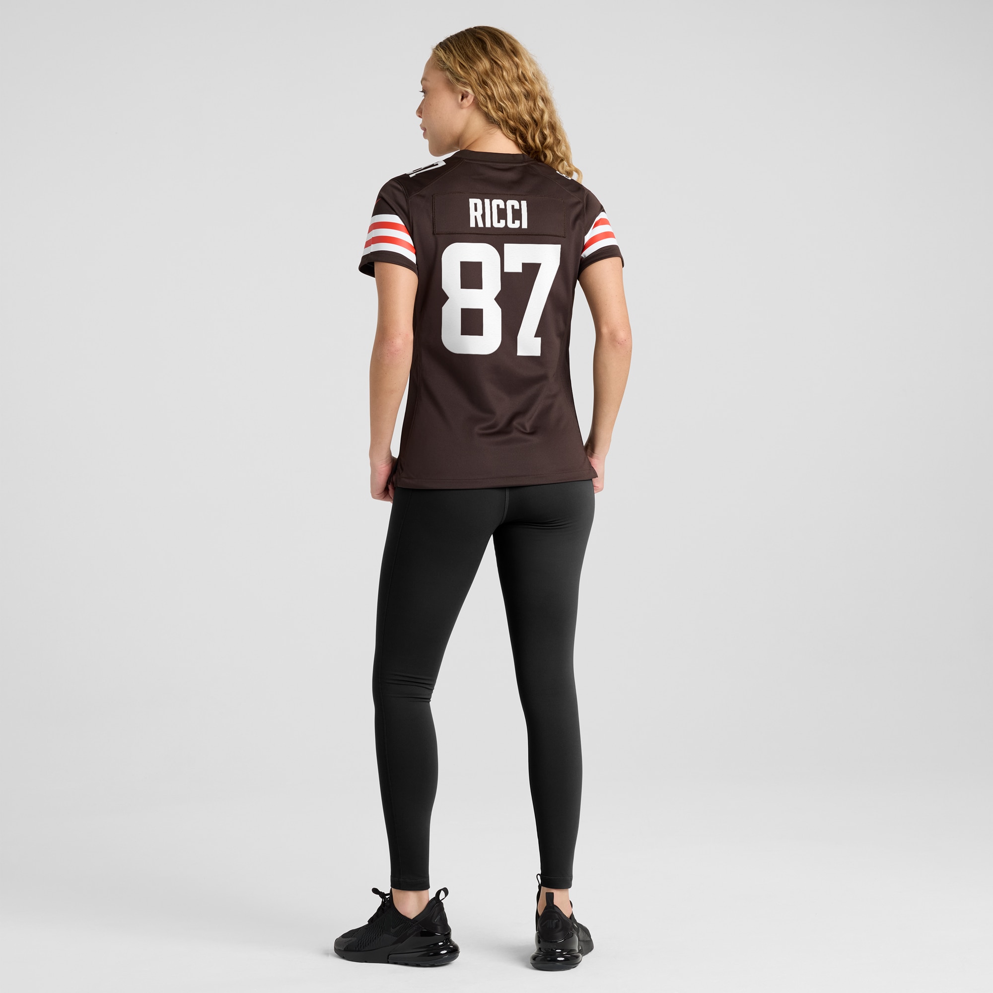 Cleveland Browns Giovanni Ricci Brown Game NFL Jersey Women's