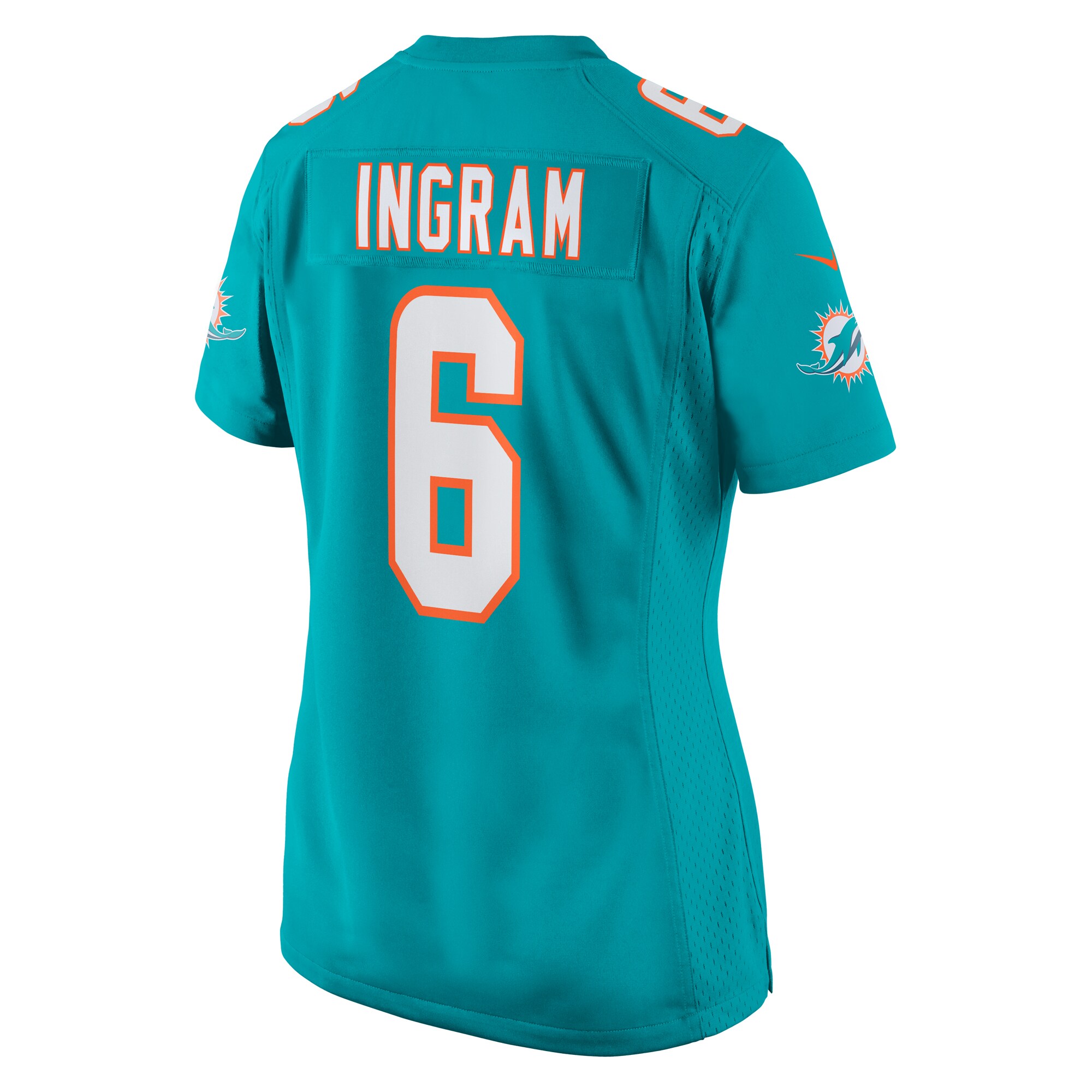 Miami Dolphins Melvin Ingram Aqua Home Game Player NFL Jersey Women's