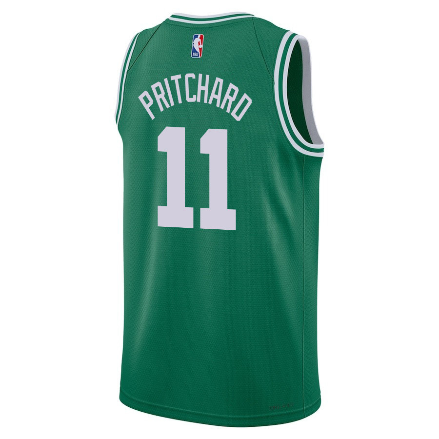 Payton Pritchard 11 Boston Celtics 2024 FINALS CHAMPIONS Icon Edition Kelly Green NBA Jersey Men's