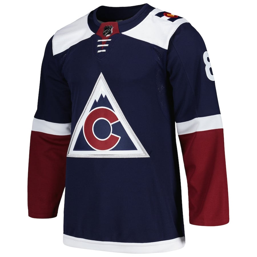 Cale Makar 8 Colorado Avalanche Alternate Primegreen Navy NHL Jersey Men's