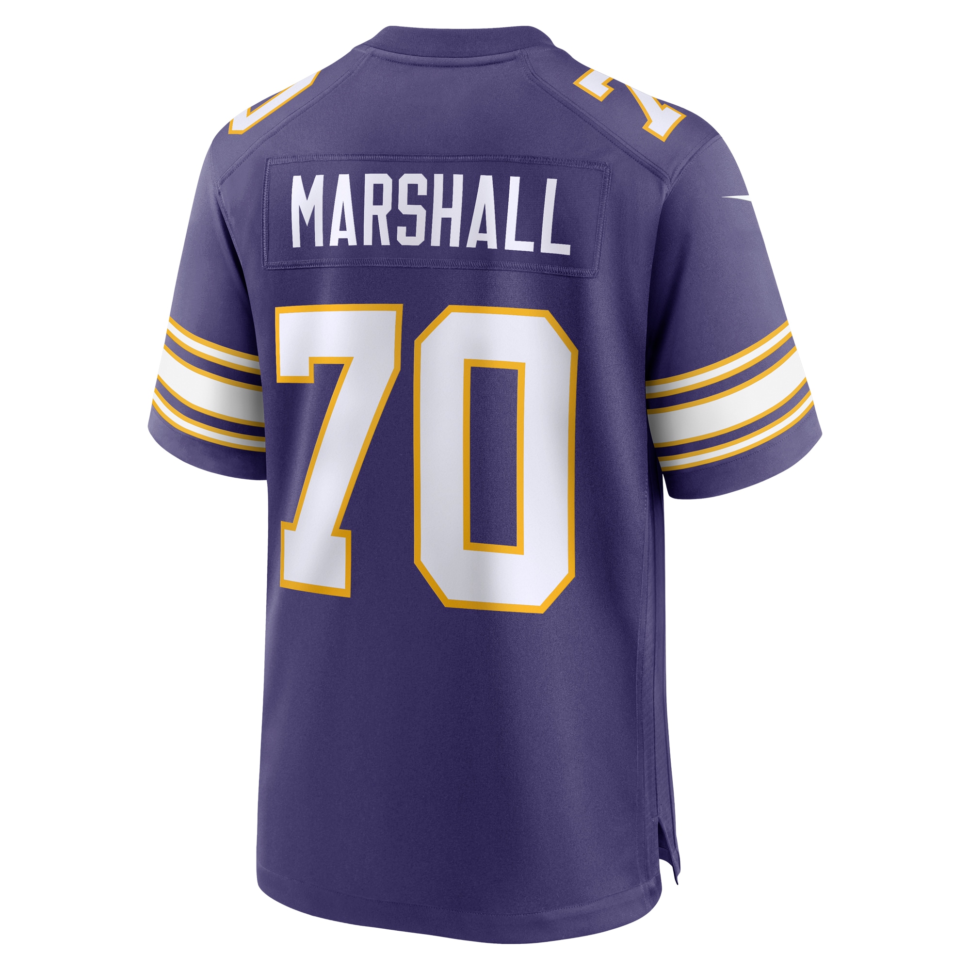 Minnesota Vikings Jim Marshall Purple Classic Retired Player NFL Jersey Men's