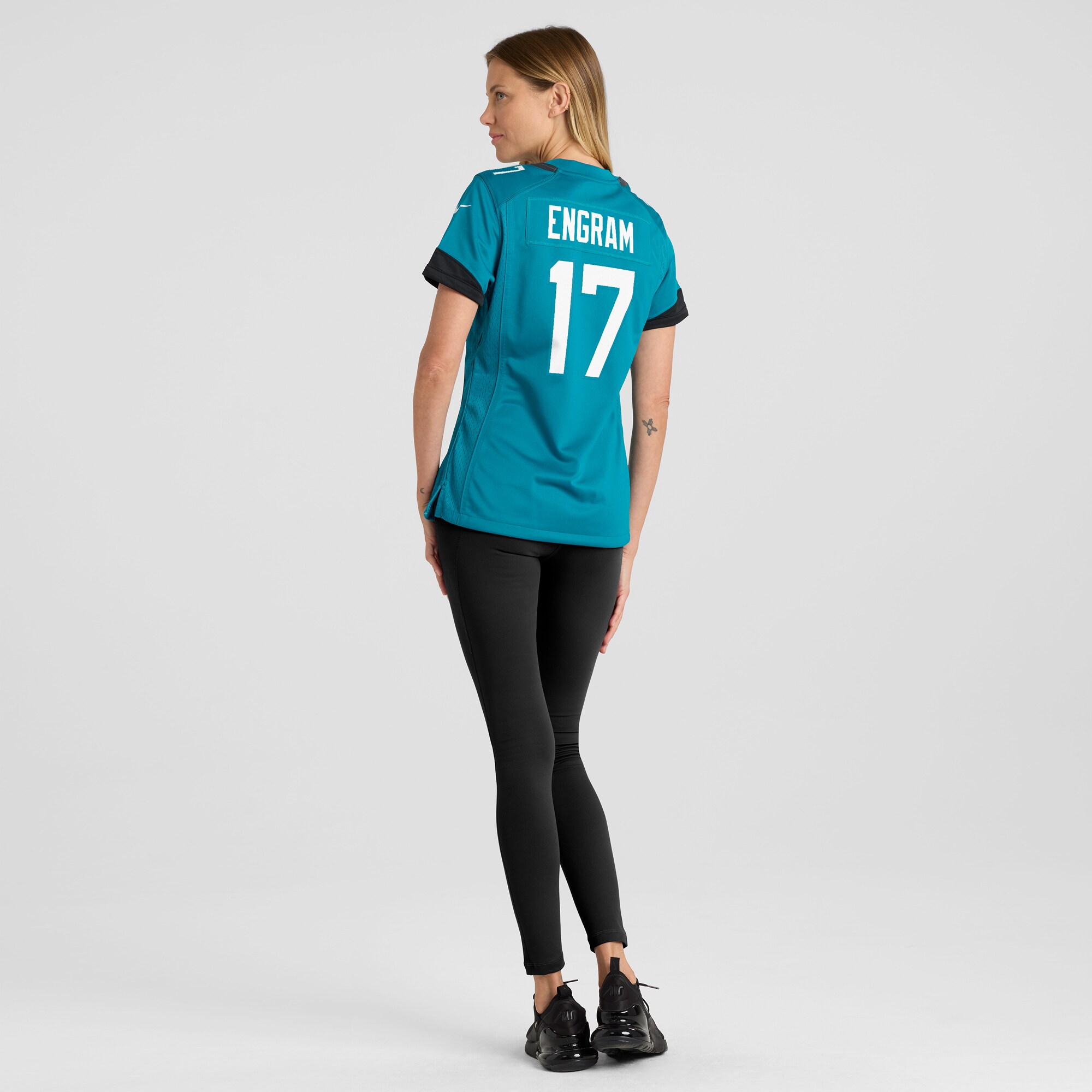 Jacksonville Jaguars Evan Engram Teal Game NFL Jersey Women's