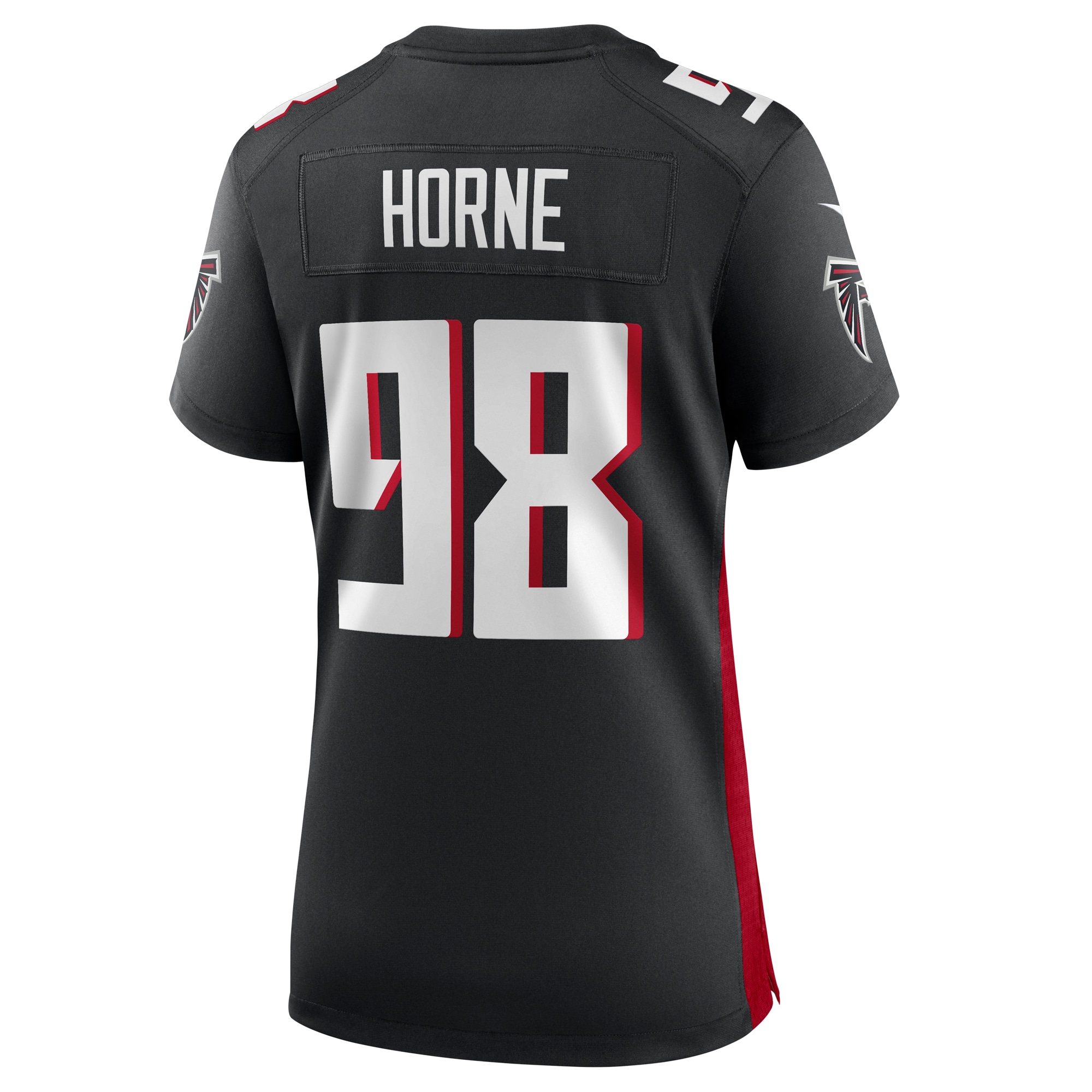 Atlanta Falcons Timmy Horne Black Game Player NFL Jersey Women's