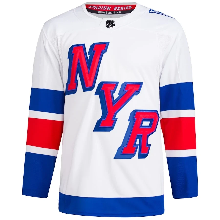 Adam Fox 23 New York Rangers 2024 Stadium Series Primegreen White NHL Jersey Men's