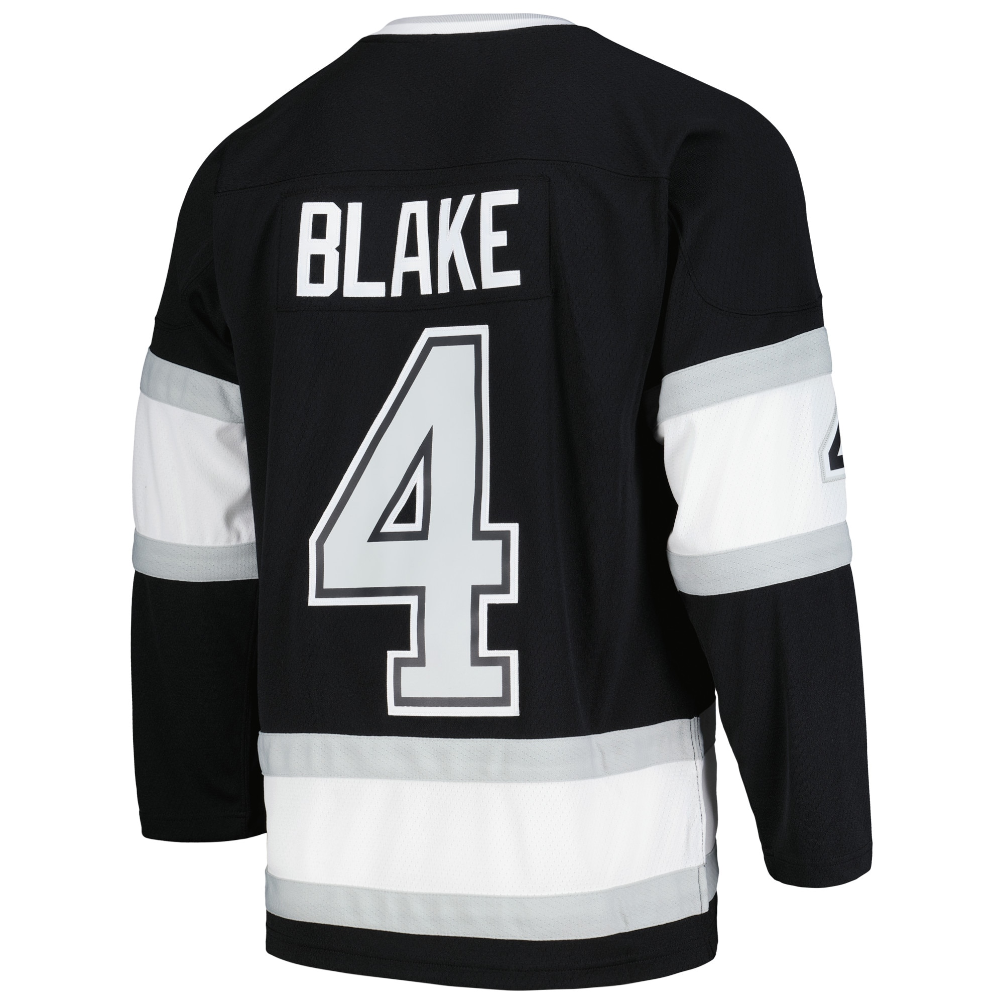 Los Angeles Kings Rob Blake Mitchell Ness Black 1992/93 Blue Line Player NHL Jersey Men's