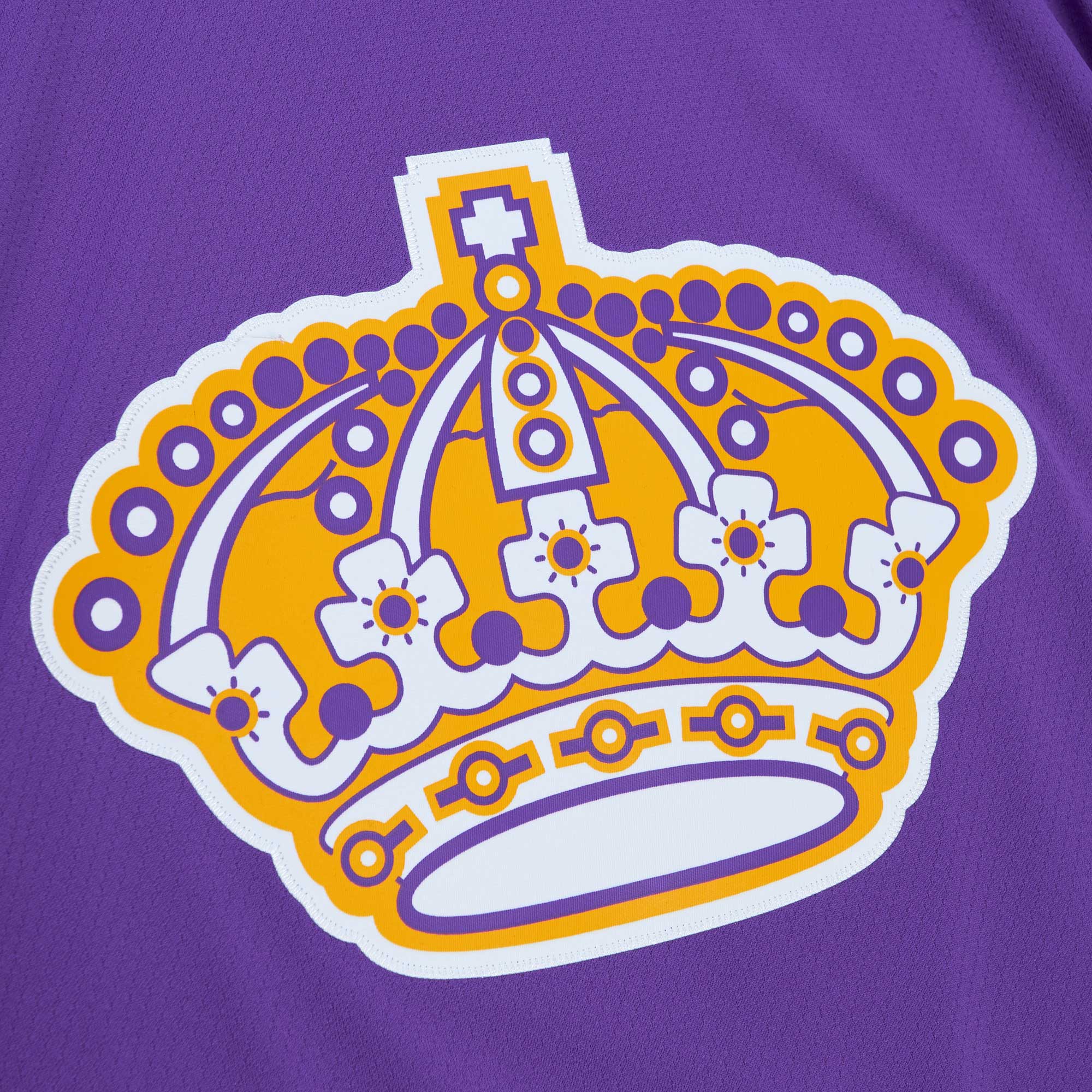 Los Angeles Kings Dave Taylor Mitchell Ness Purple 1980/81 Blue Line Player NHL Jersey Men's