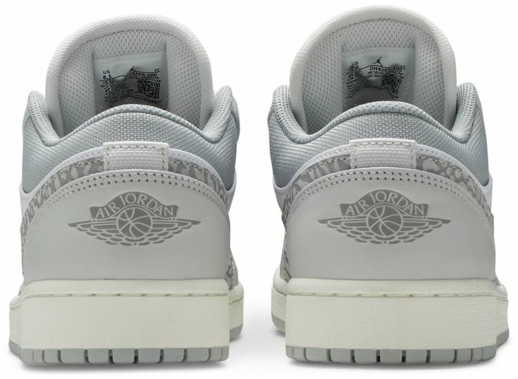 Air Jordan 1 Low Premium Elephant Print DH4269-100