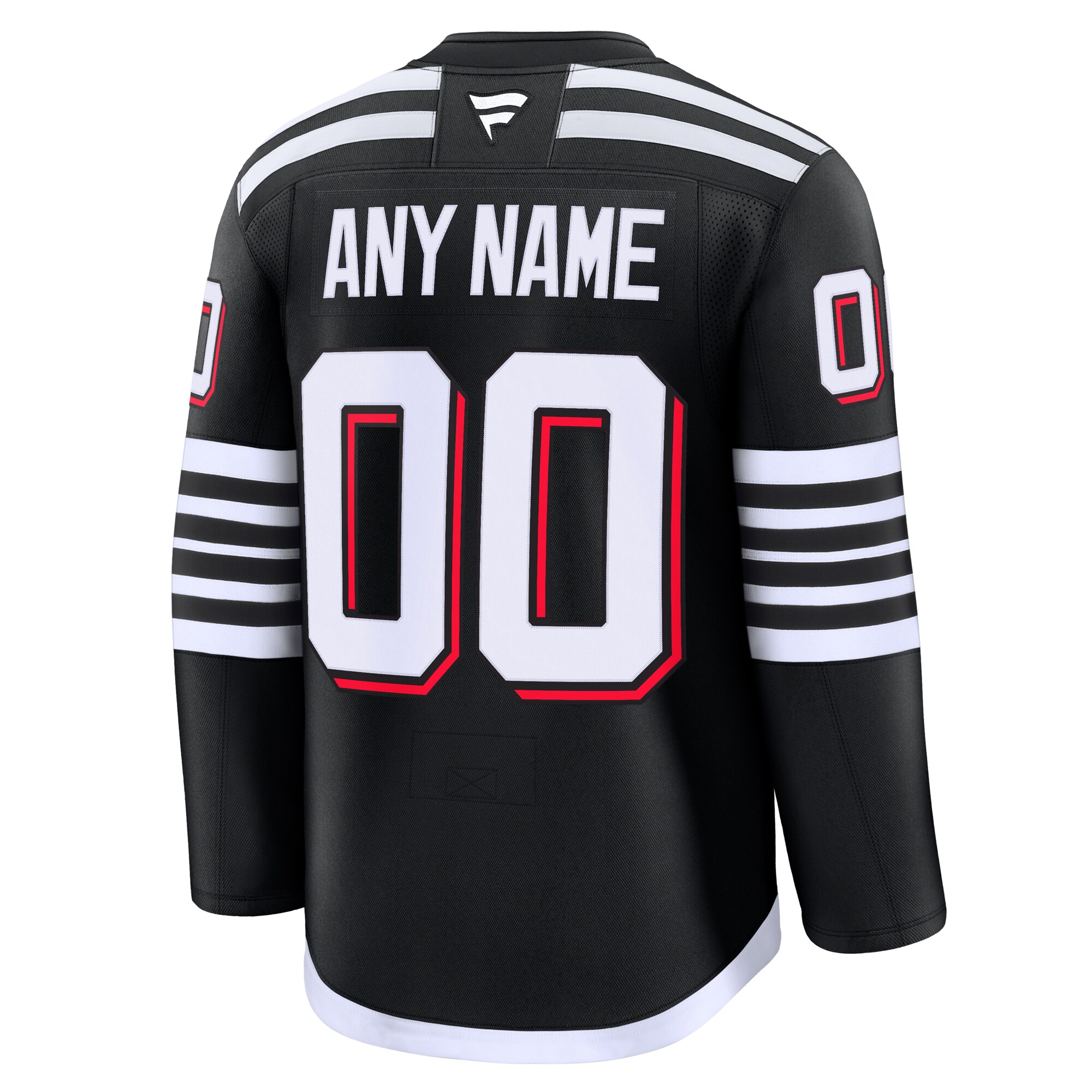 New Jersey Devils Black Alternate Premium Custom NHL Jersey Men's