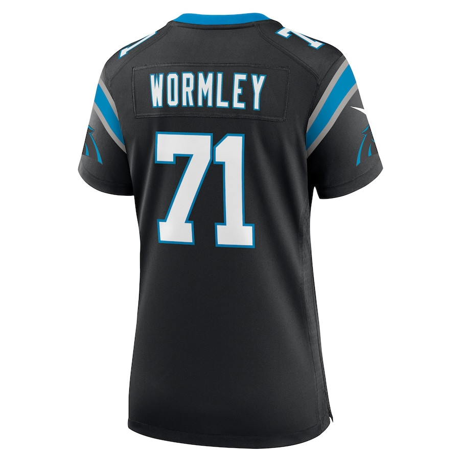 Chris Wormley 71 Carolina Panthers Game Black NFL Jersey Women's