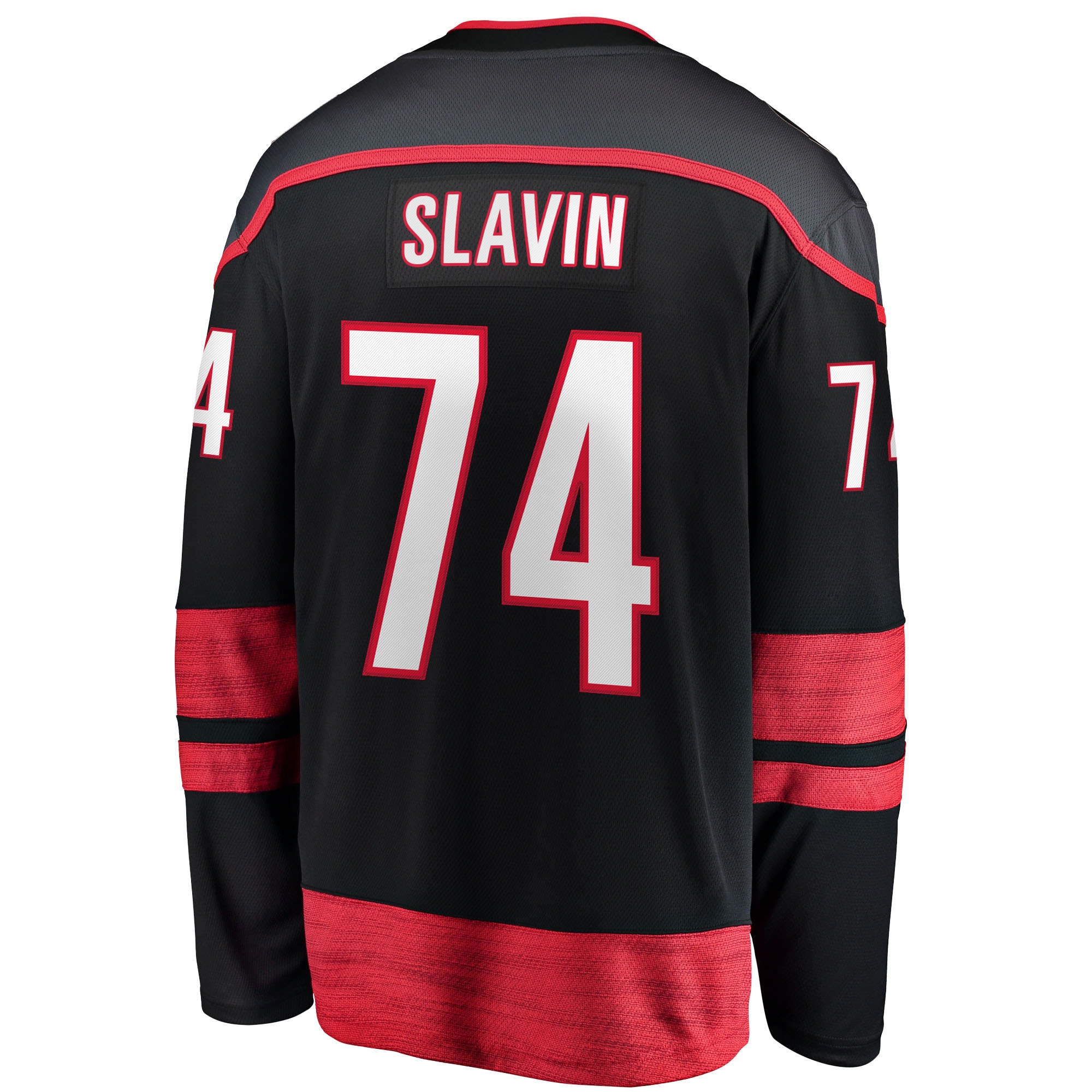 Carolina Hurricanes Jaccob Slavin Black Home Breakaway Player NHL Jersey Men's