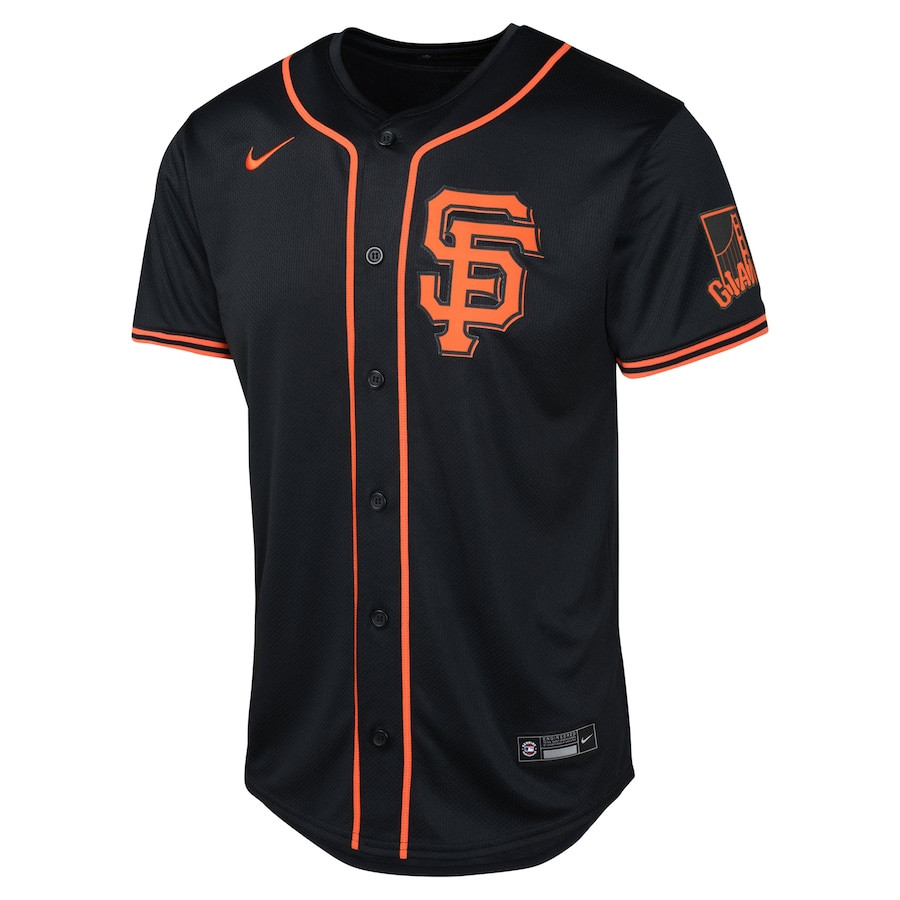 San Francisco Giants Alternate Limited Black MLB Jersey Youth