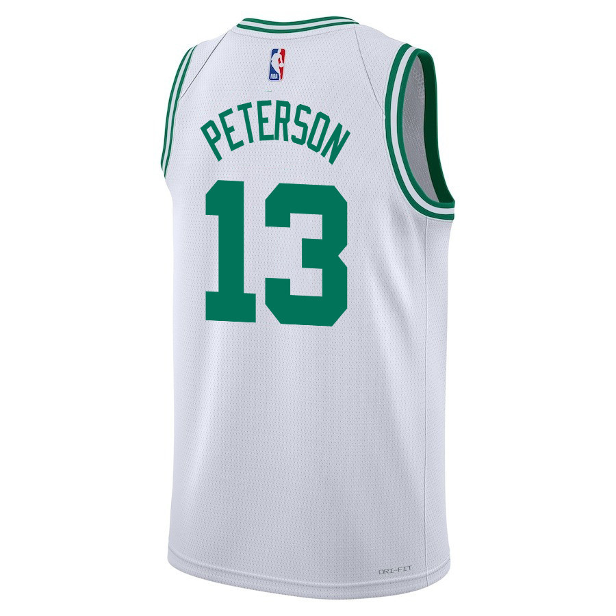 Drew Peterson 13 Boston Celtics 2024 FINALS CHAMPIONS Swingman Association Editio White NBA Jersey Men's