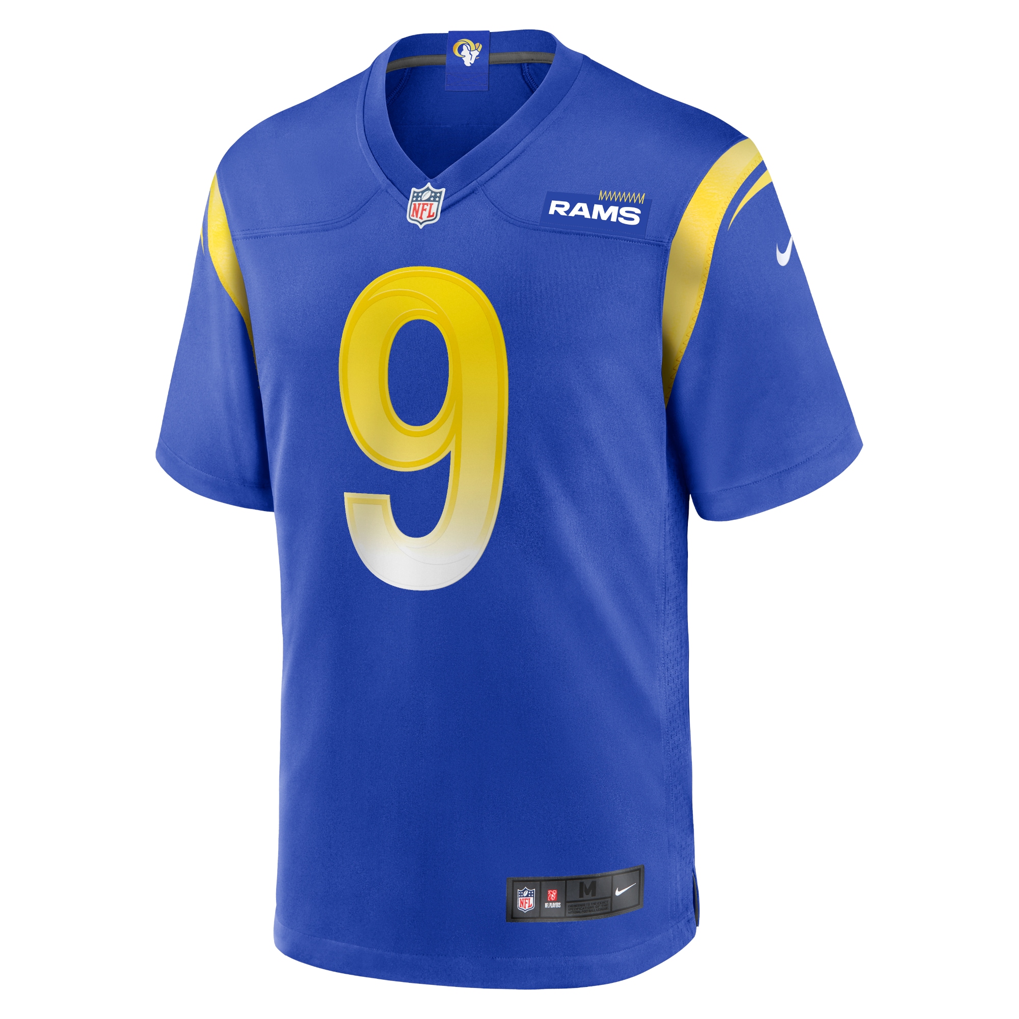 Los Angeles Rams Matthew Stafford Royal Game NFL Jersey Men's