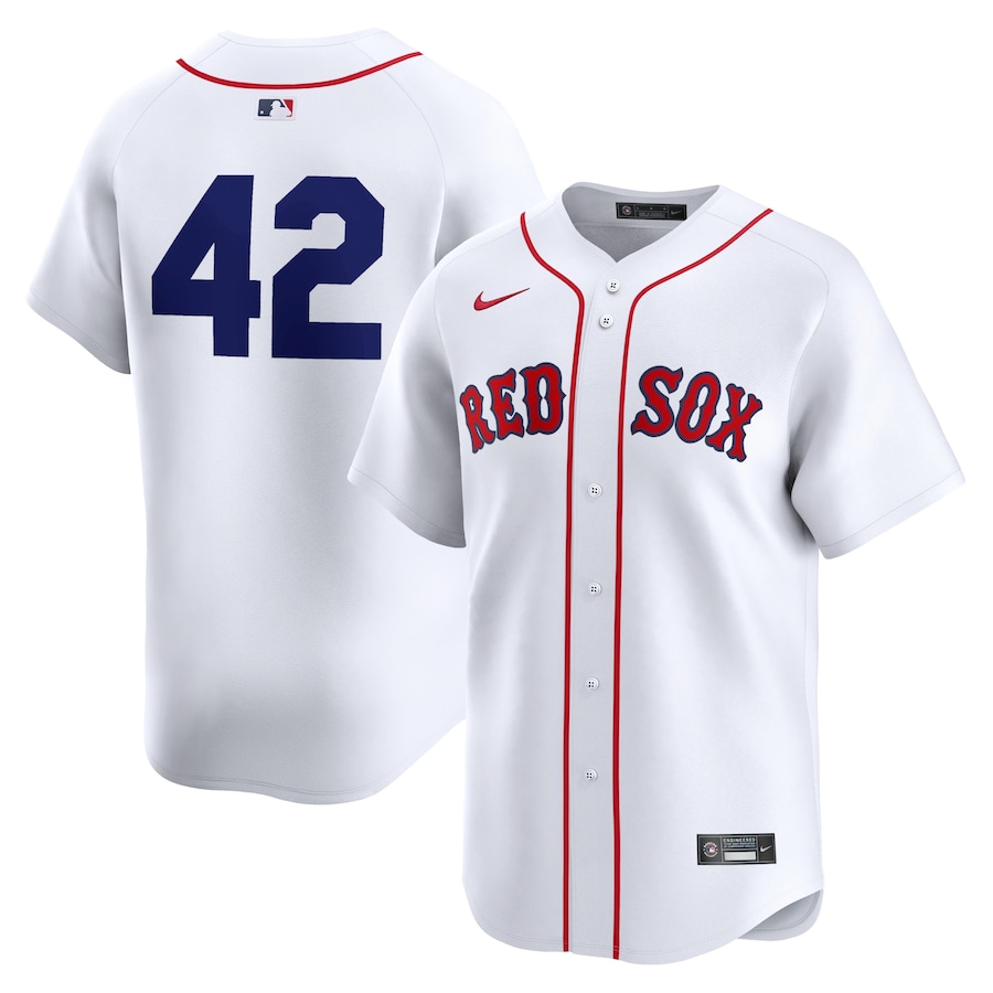 Boston Red Sox 2024 Jackie Robinson Day Home Limited Jersey White