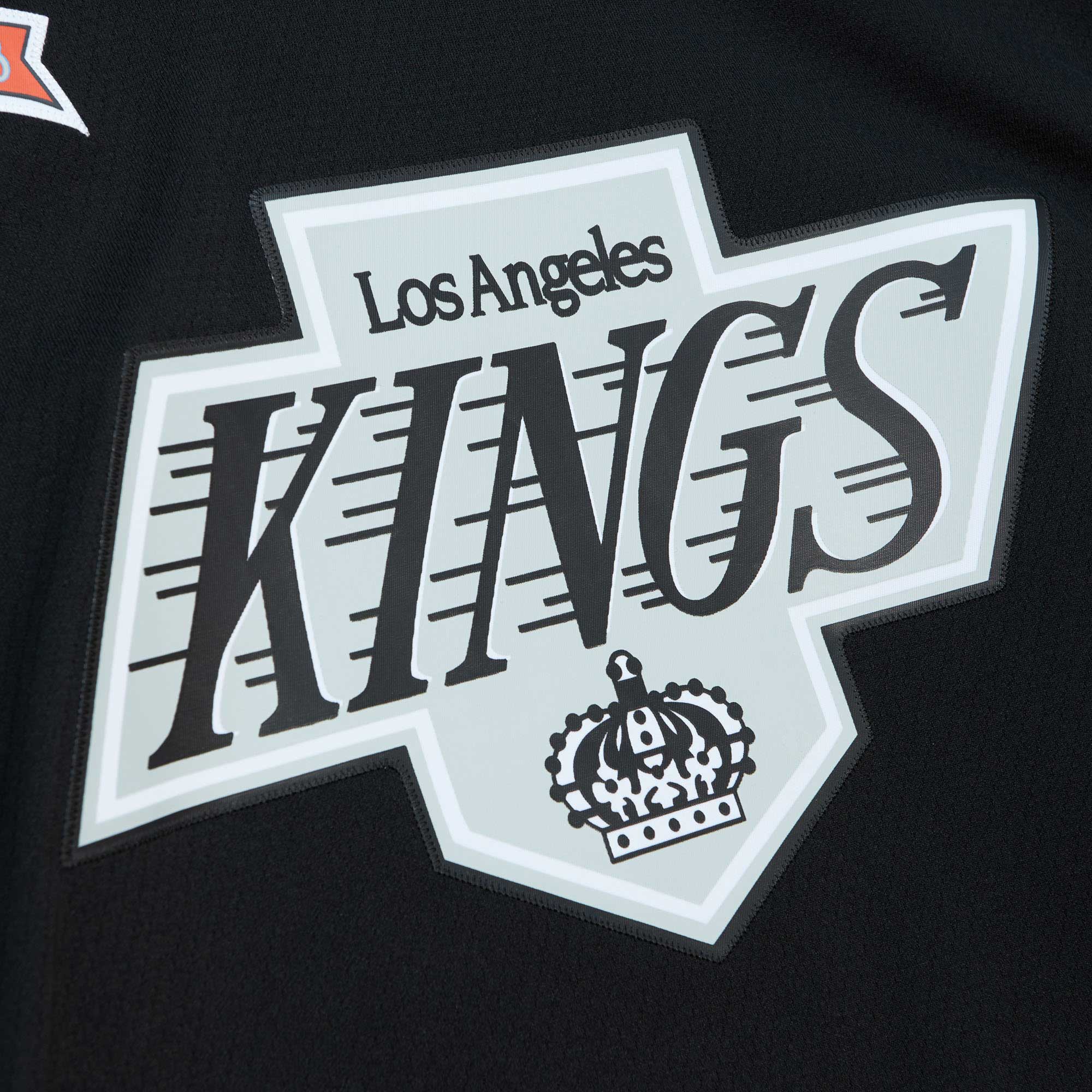 Los Angeles Kings Rob Blake Mitchell Ness Black 1992/93 Blue Line Player NHL Jersey Men's