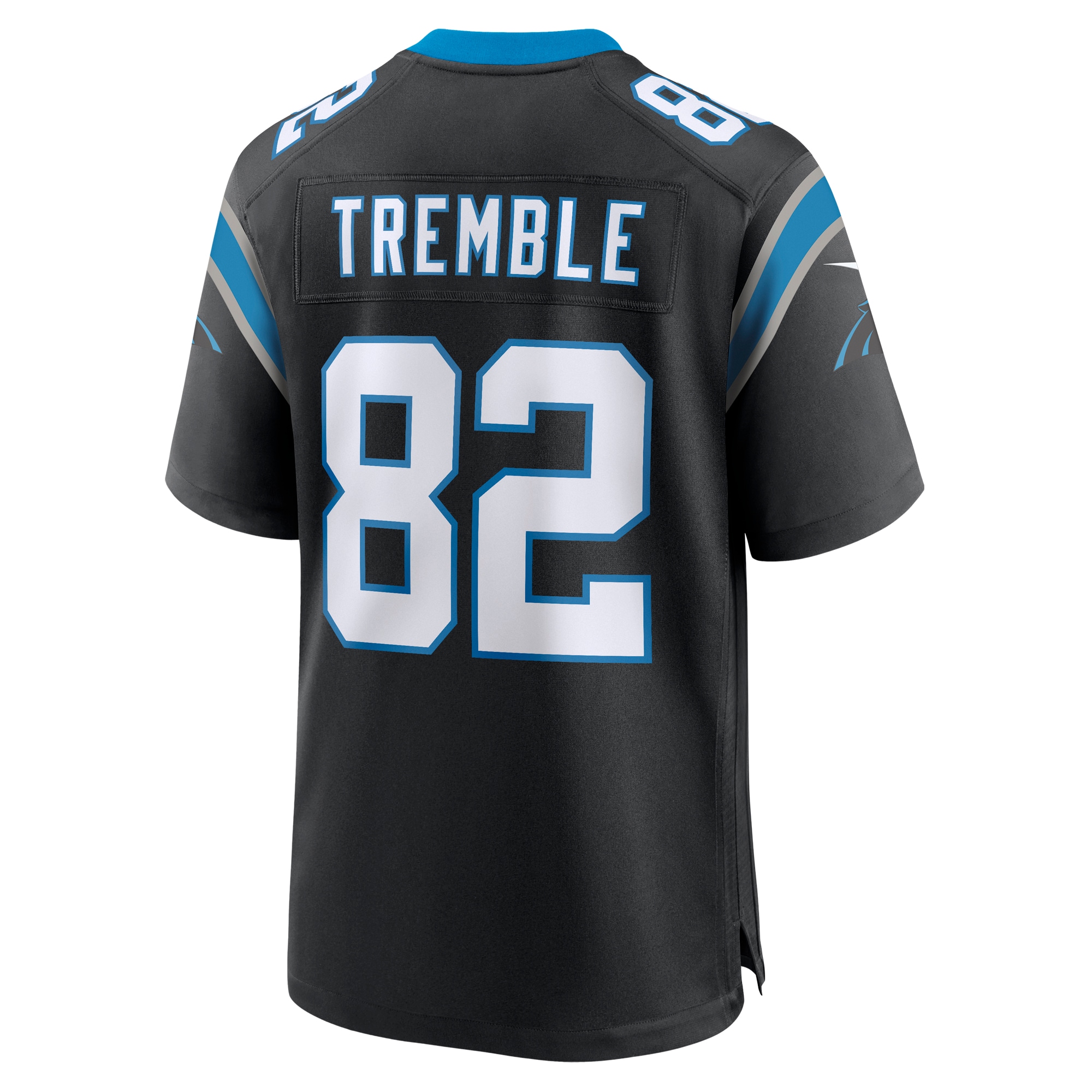 Carolina Panthers Tommy Tremble Black Team Game NFL Jersey Men's