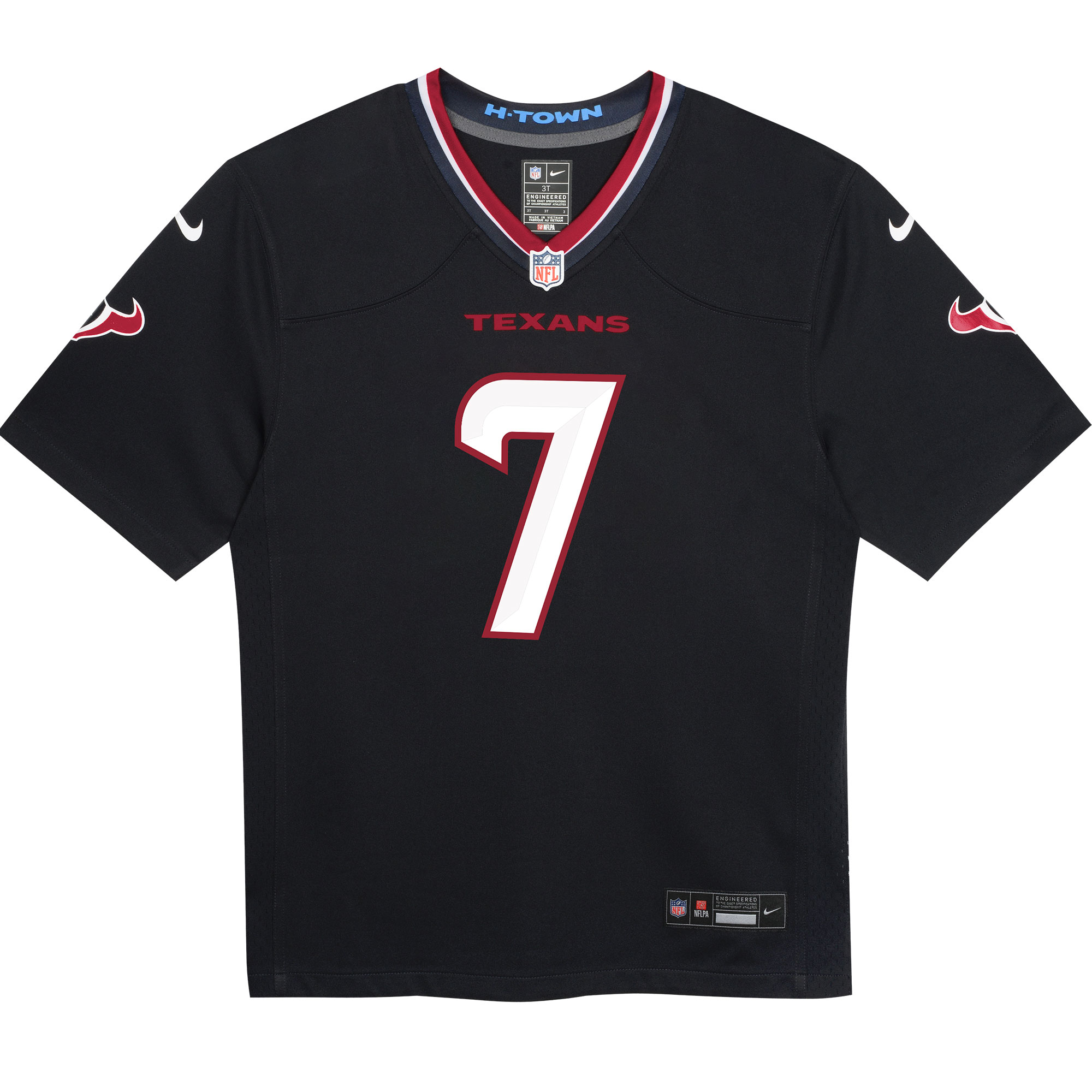Preschool Houston Texans C.J. Stroud Navy Game NFL Jersey Men's
