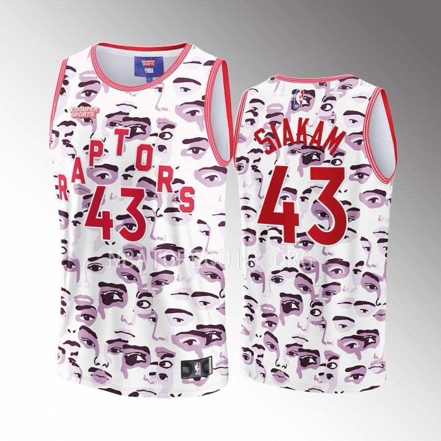 Pascal Siakam 43 Toronto Raptors KidSuper Studio Unisex Hometown NBA Jersey Unisex