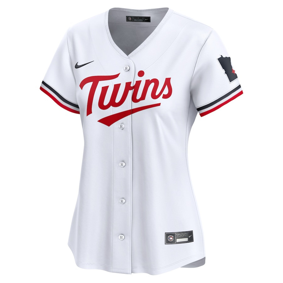 Minnesota Twins Home Limited White MLB Jersey Women's