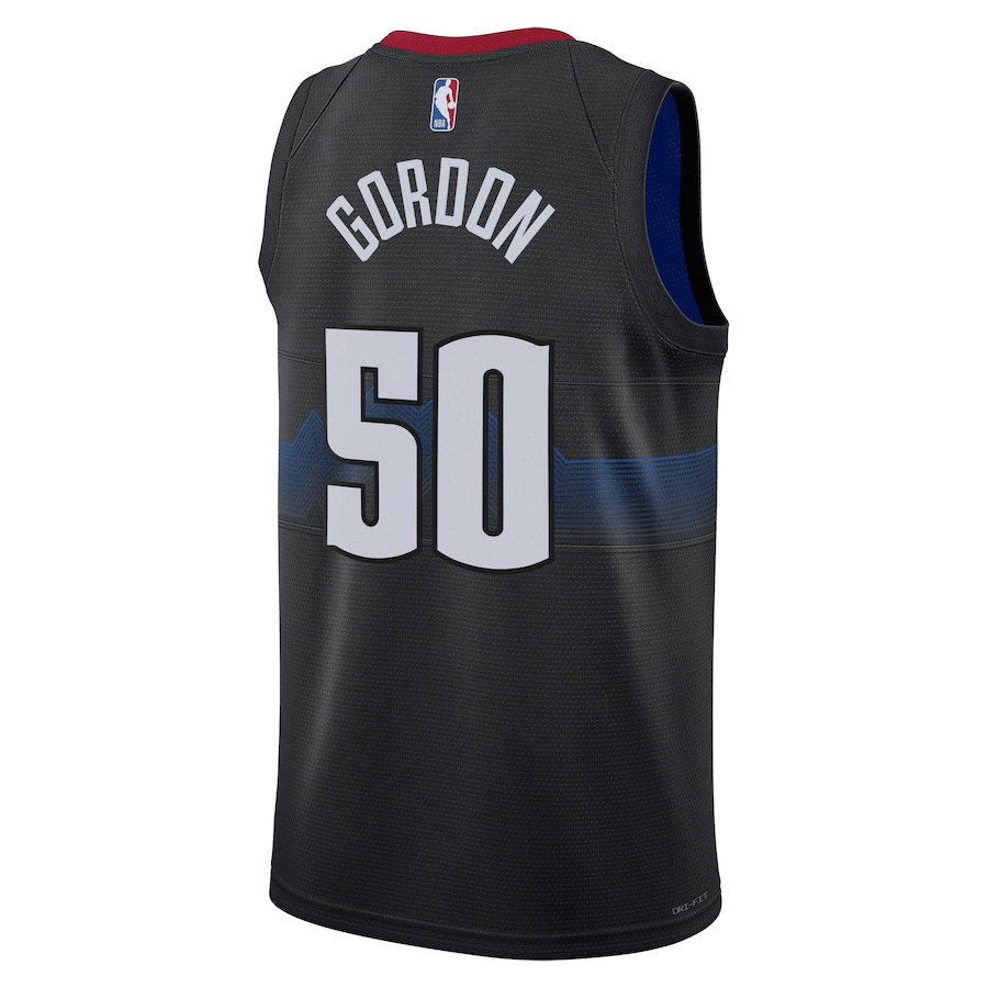 Aaron Gordon 50 Denver Nuggets 2023/24 City Edition Swingman Black NBA Jersey Men's