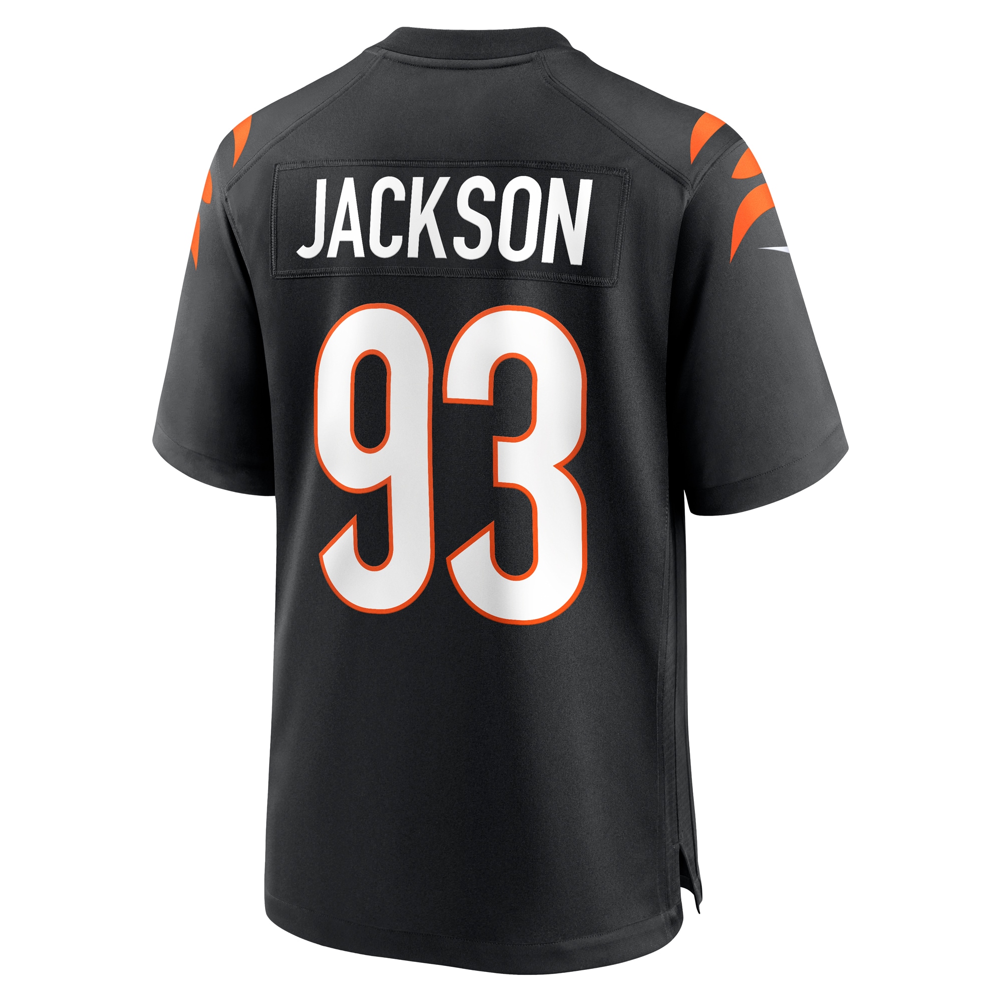 Cincinnati Bengals McKinnley Jackson Black Game NFL Jersey Men's