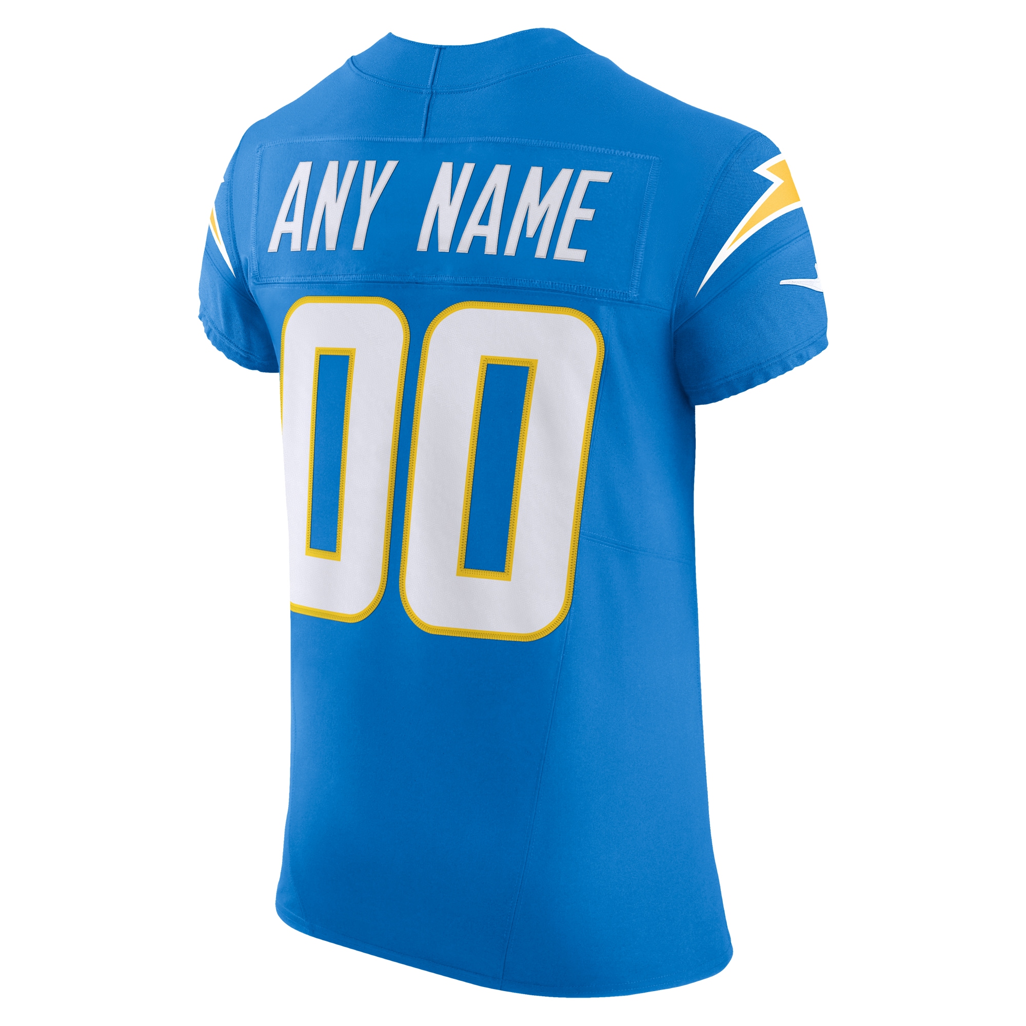 Los Angeles Chargers Powder Blue Vapor F.U.S.E. Elite Custom NFL Jersey Men's