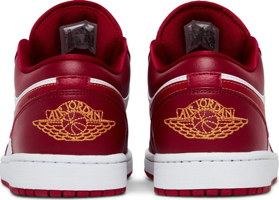 Air Jordan 1 Low Cardinal Red 553558-607
