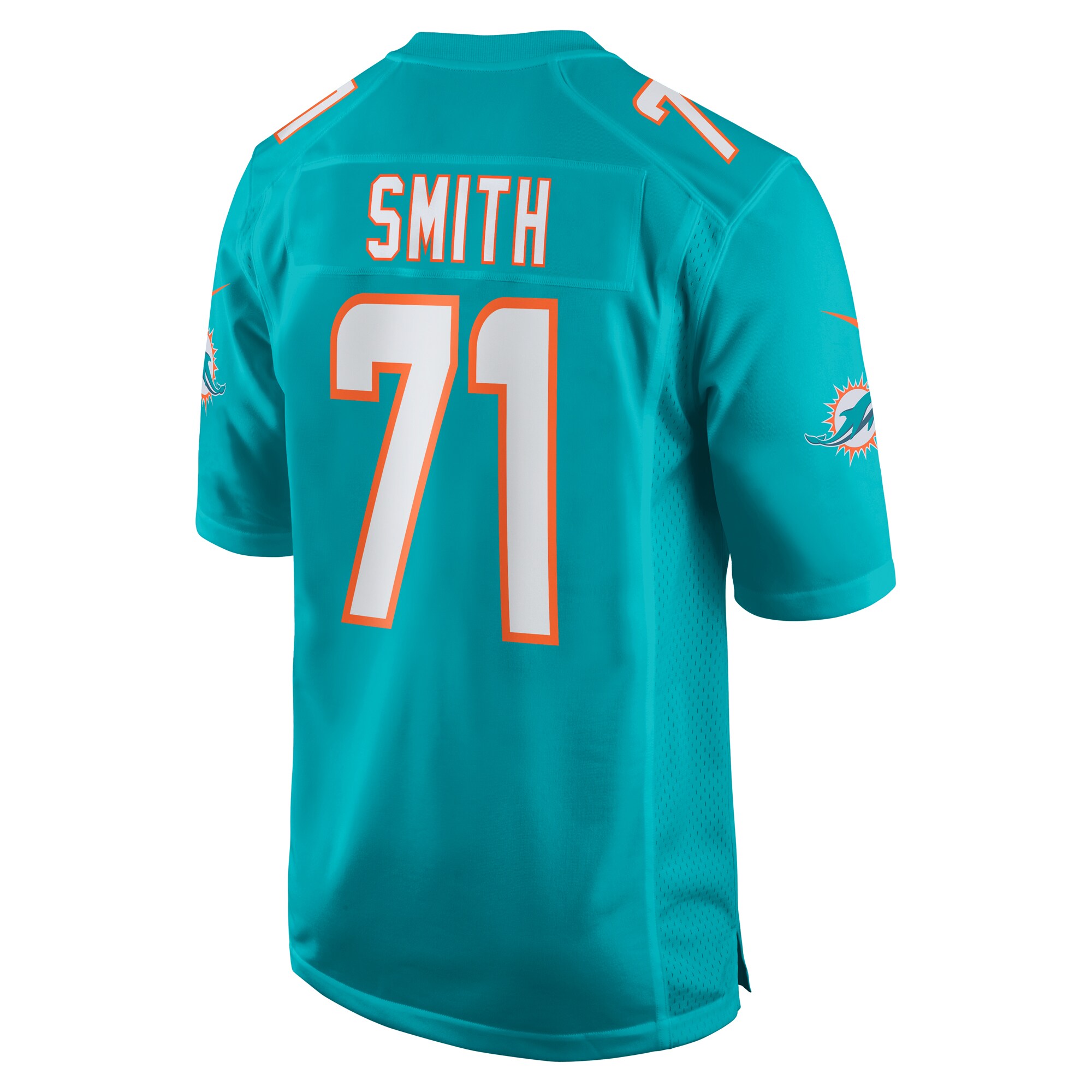 Miami Dolphins Kion Smith Aqua Game NFL Jersey Men's