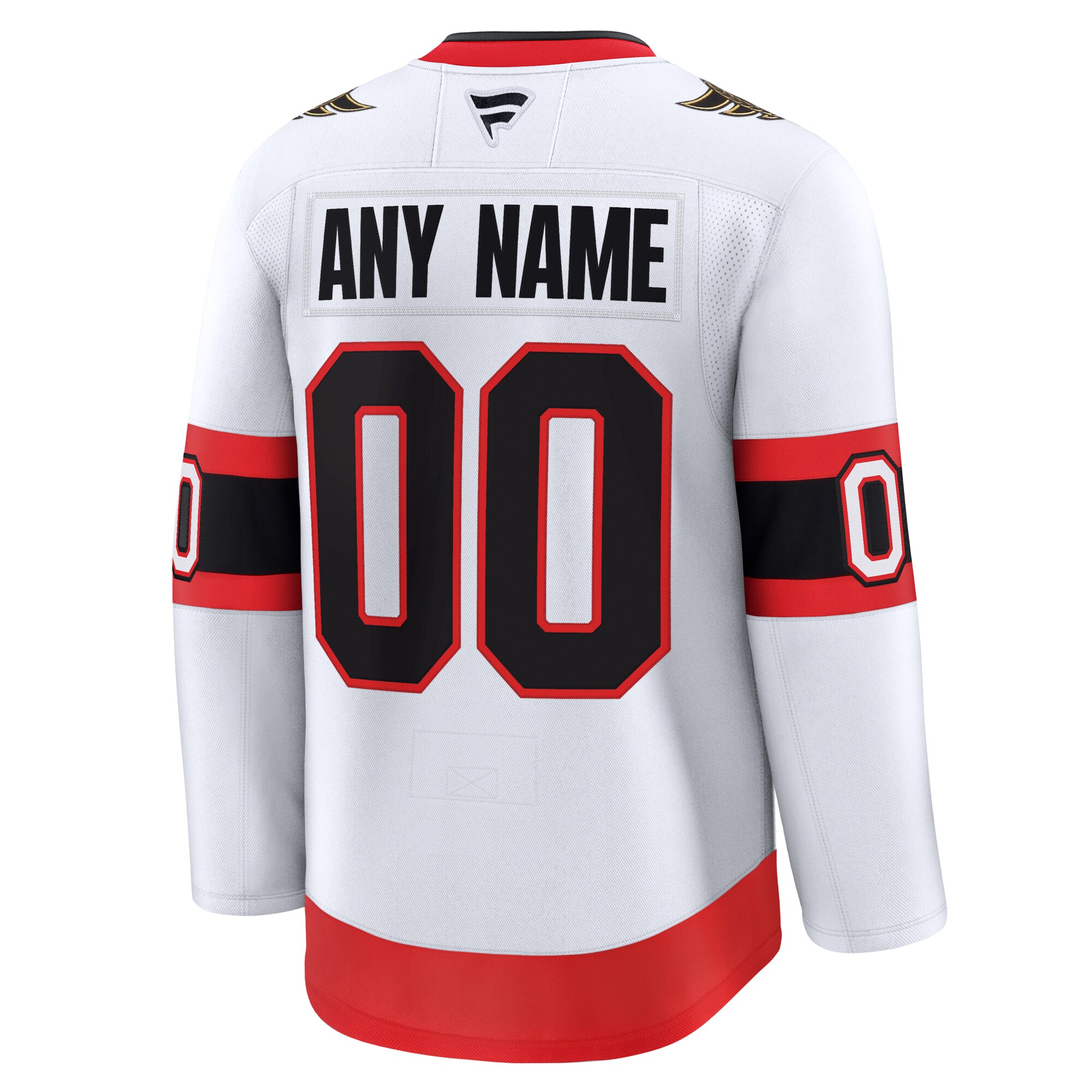 Ottawa Senators White Away Premium Custom NHL Jersey Men's