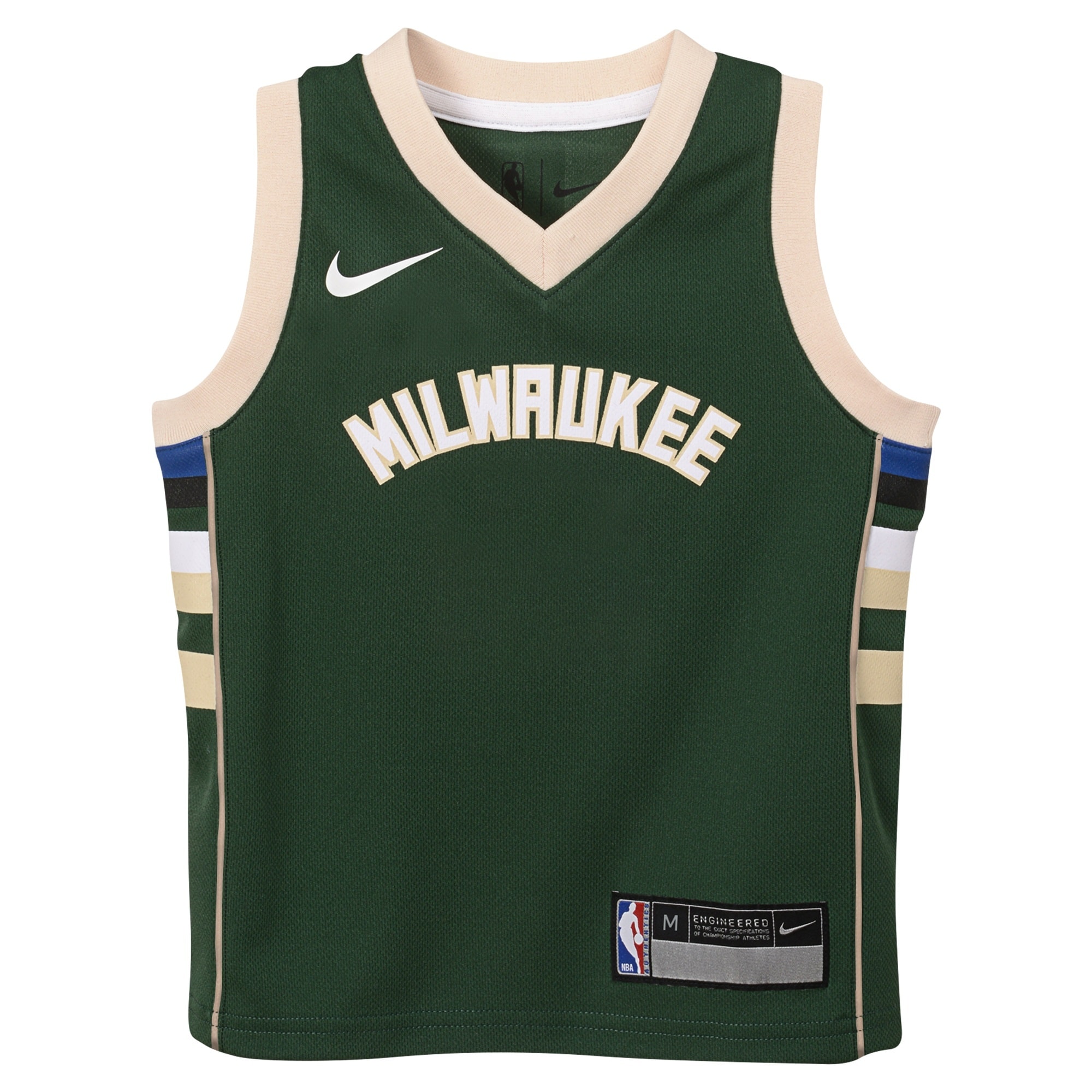 Milwaukee Bucks Icon Custom Kids NBA Jersey Youth