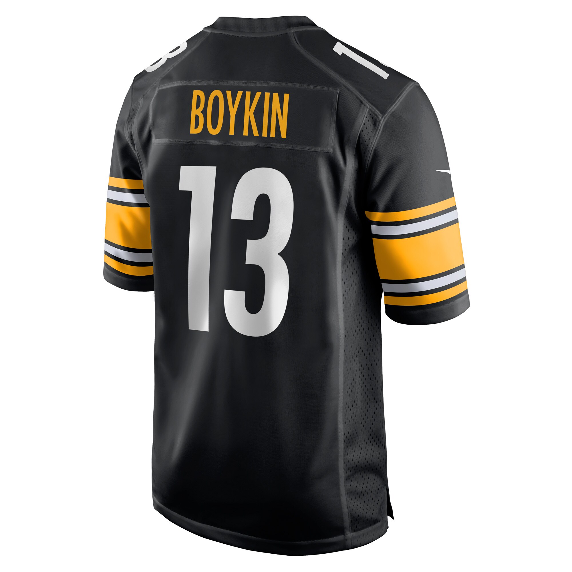 Pittsburgh Steelers Miles Boykin Black Game Player NFL Jersey Men's