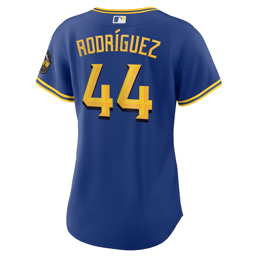 Julio Rodriguez 44 Seattle Mariners 2023 City Connect Game Royal MLB Jersey Women's