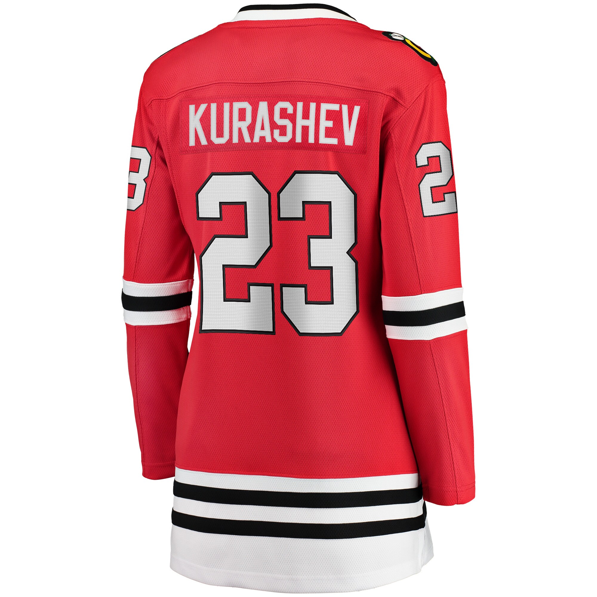 Chicago Blackhawks Philipp Kurashev Red Home Breakaway Player NHL Jersey Women's