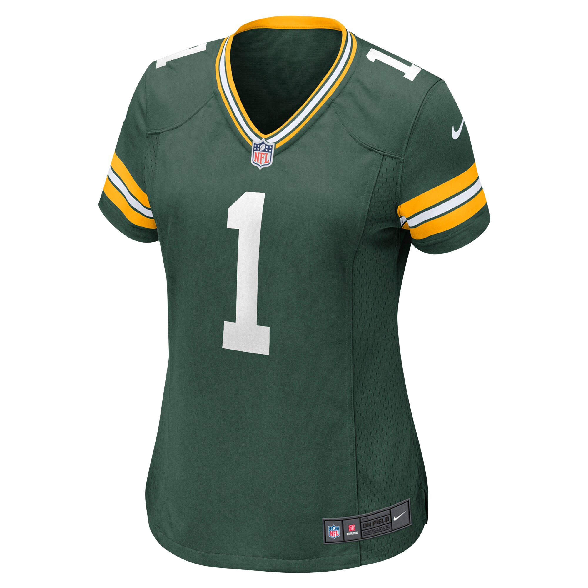 Green Bay Packers Number 1 Mom Green Game NFL Jersey Women's