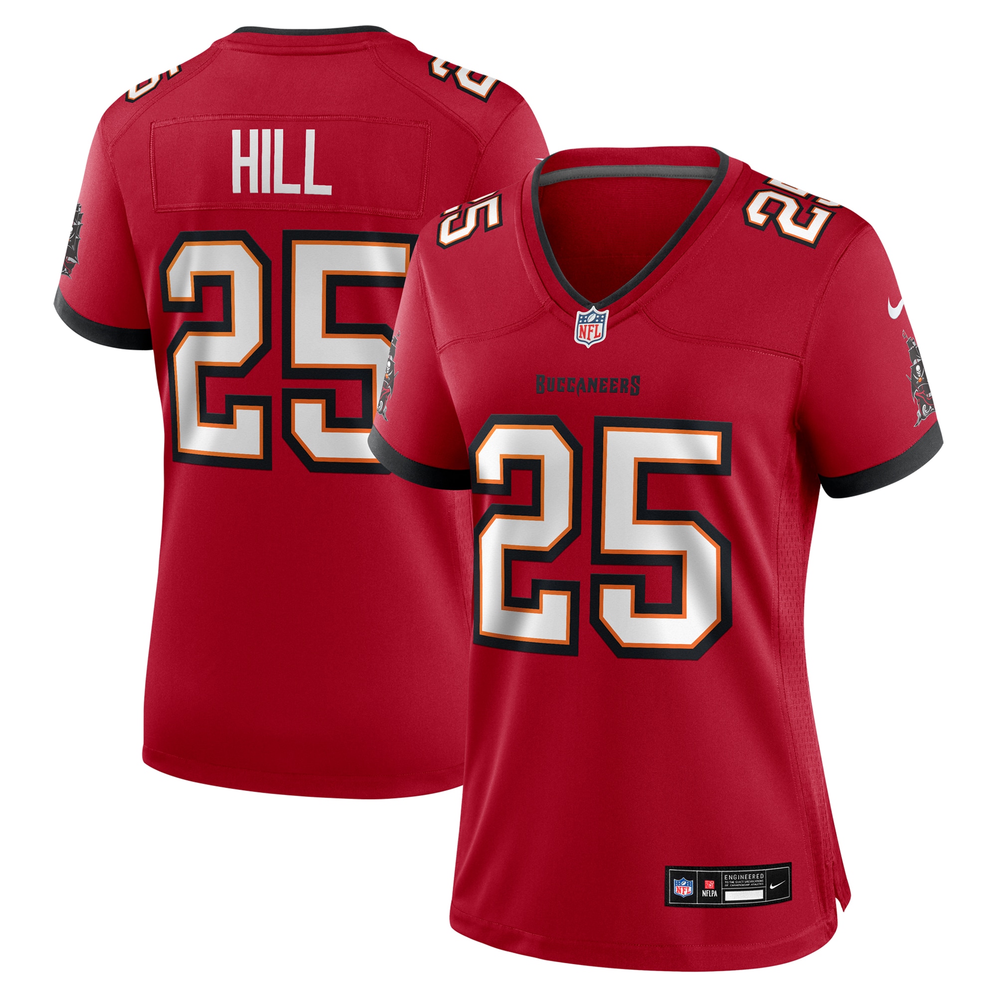 Tampa Bay Buccaneers Troy Hill Red Game NFL Jersey Women's