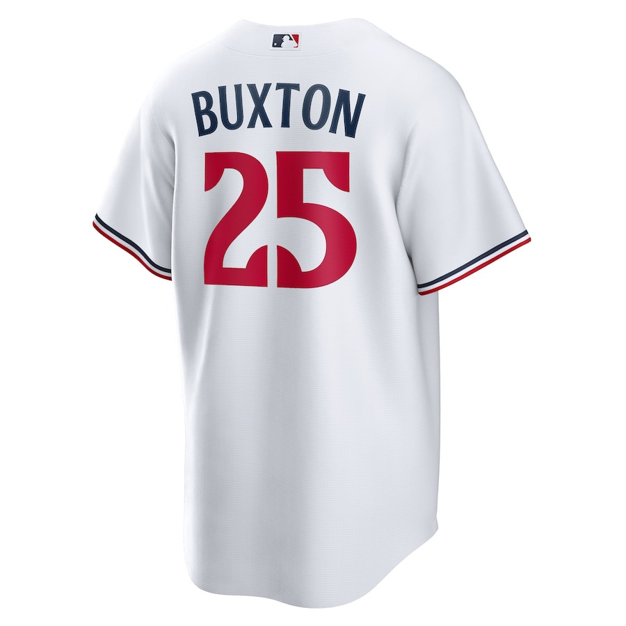 Byron Buxton 25 Minnesota Twins Home White MLB Jersey Men's