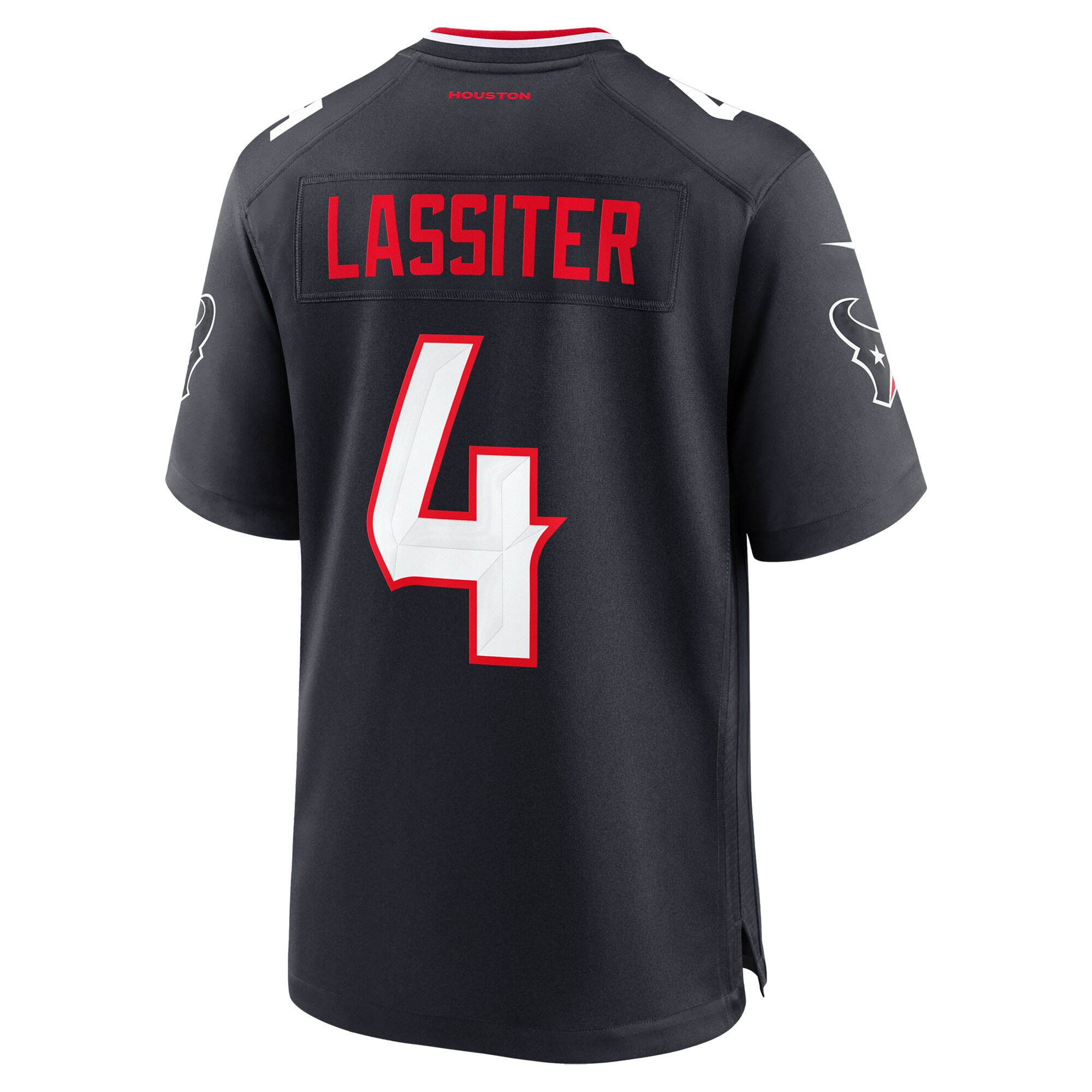 Houston Texans Kamari Lassiter Navy Team Game NFL Jersey Men's