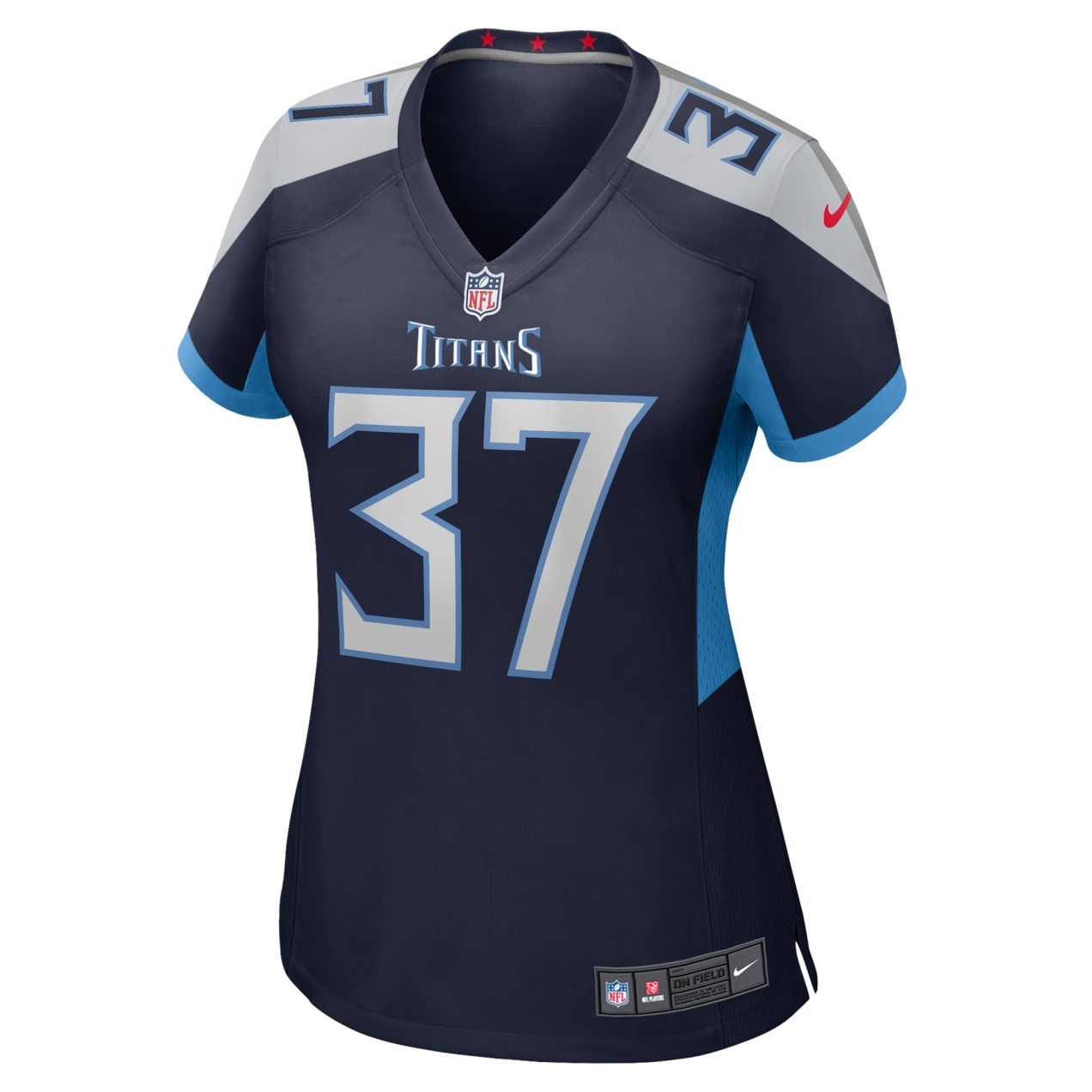 Amani Hooker 37 Tennessee Titans Game Navy NFL Jersey Women's