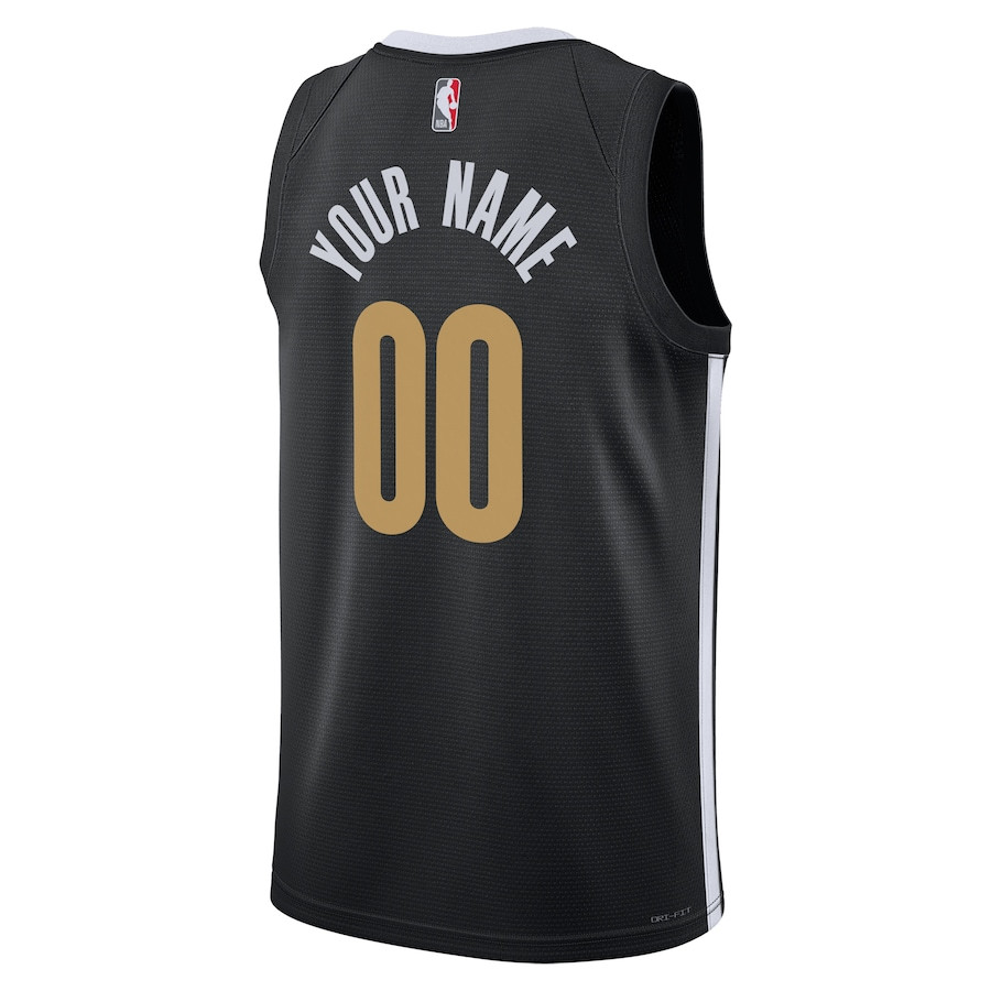 Memphis Grizzlies 2023/24 City Edition Swingman Custom Black NBA Jersey Men's