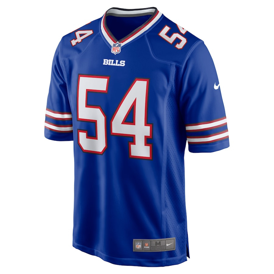 Baylon Spector 54 Buffalo Bills Game Royal NFL Jersey Men's
