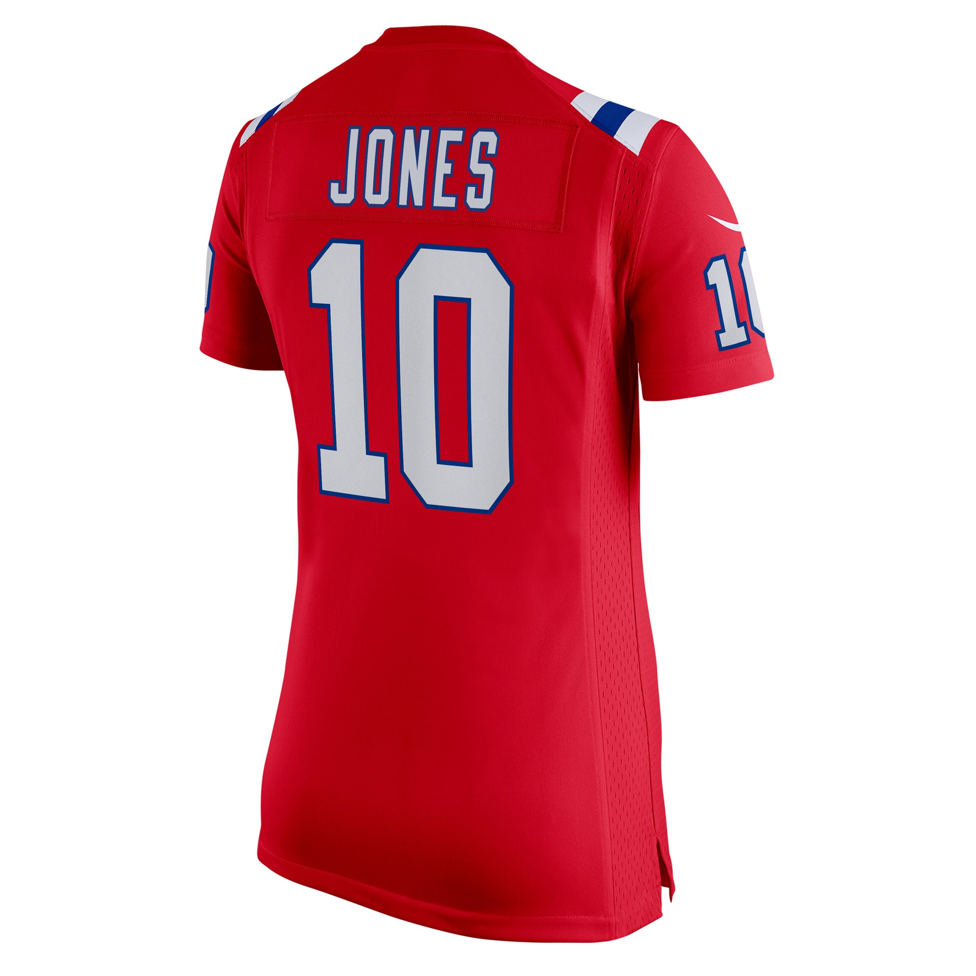 New England Patriots Mac Jones Red Game Alternate NFL Jersey Women's